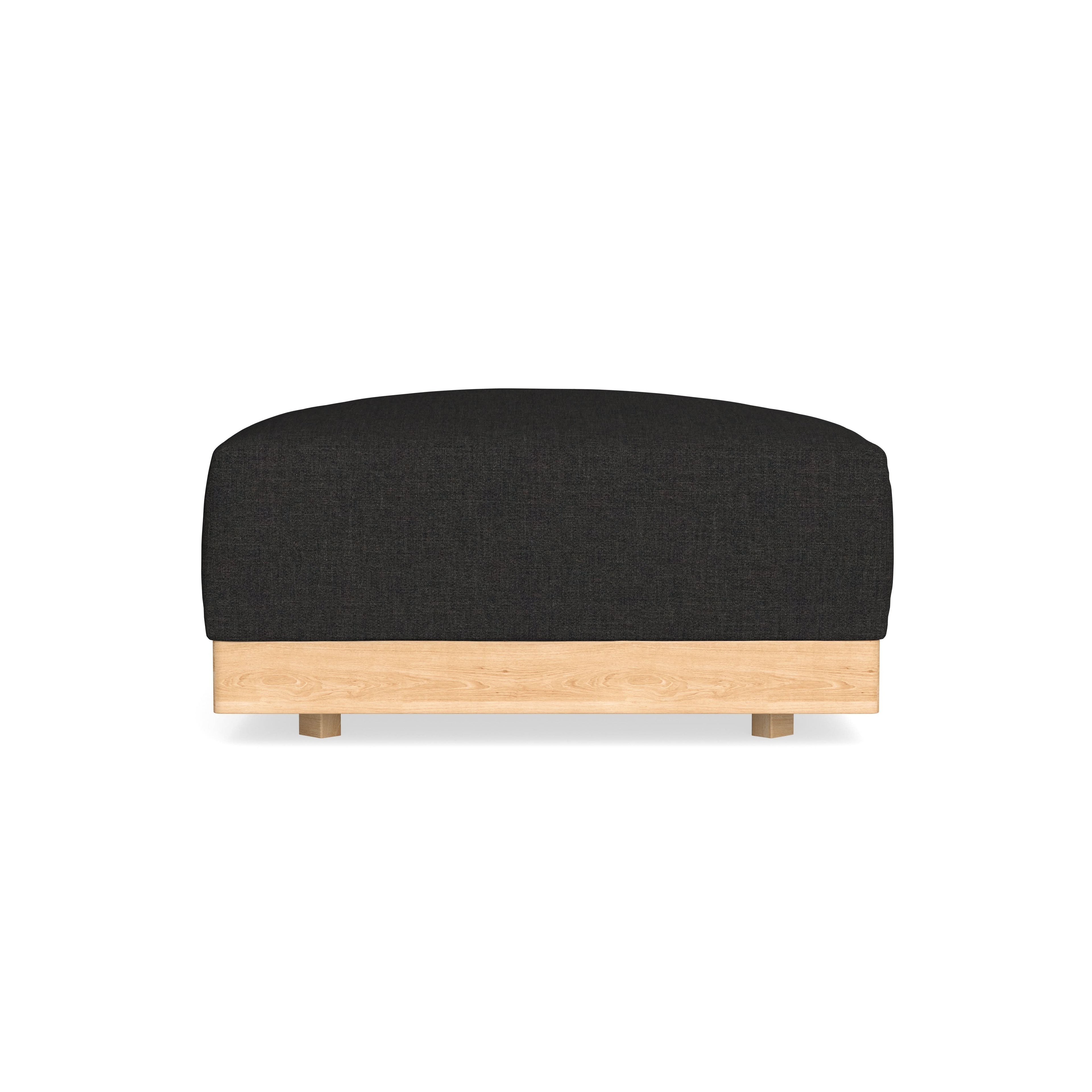 Slipcover Only - Modular Bondi Ottoman in Peppercorn