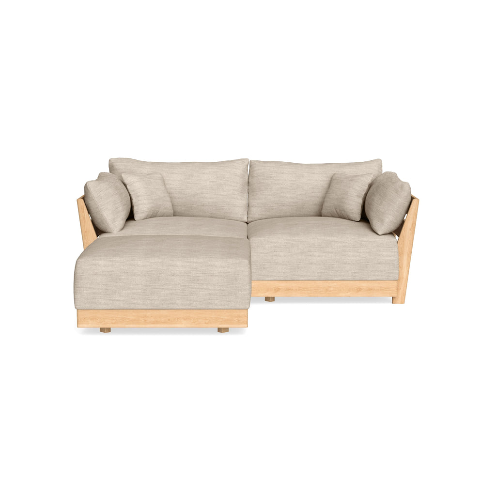 Slipcover Only - Modular Bondi 2-Seater Sectional in Wheat