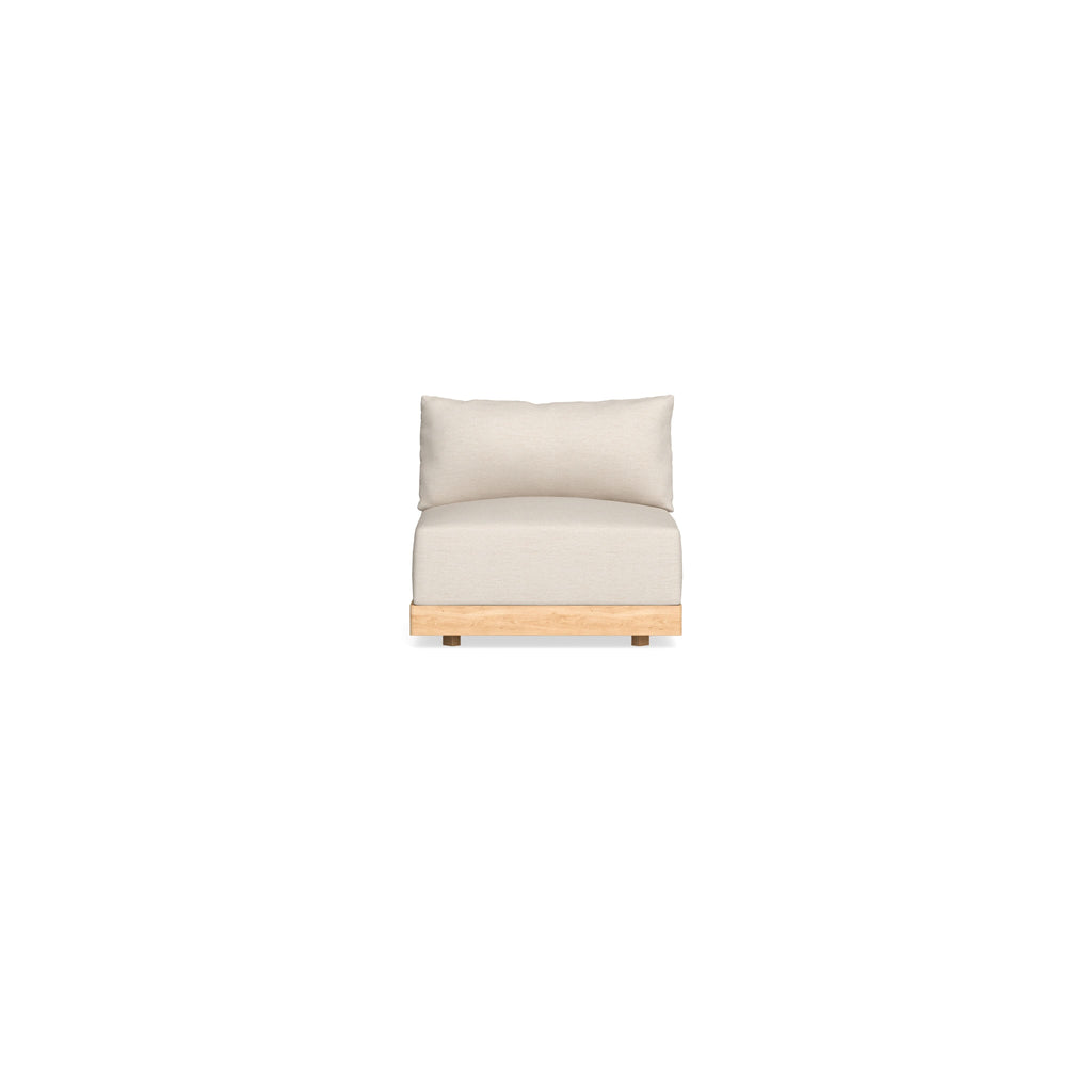 Slipcover Only - Modular Bondi Armless Chair in Seashell
