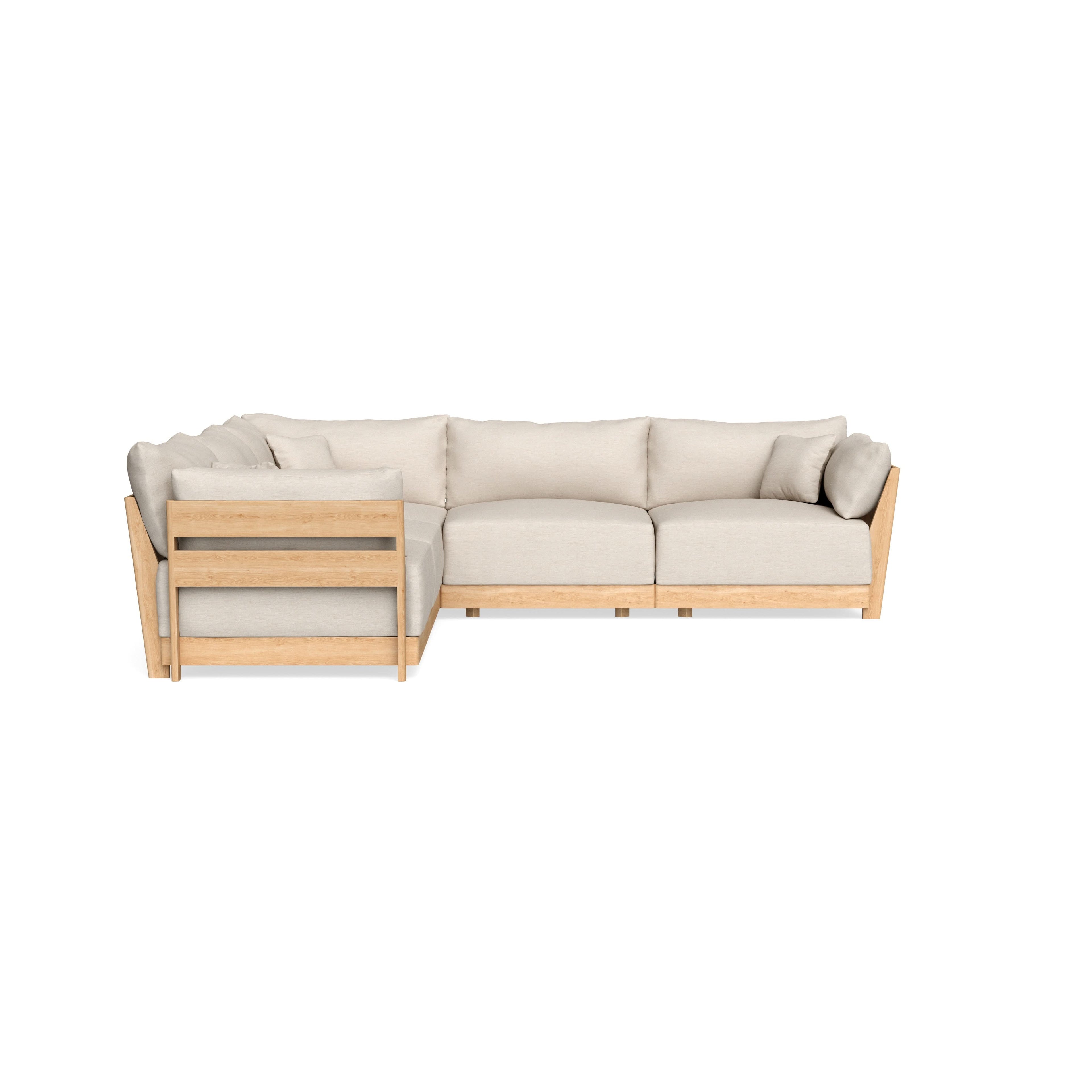 Slipcover Only - Modular Bondi 5-Seater Corner Sectional in Seashell