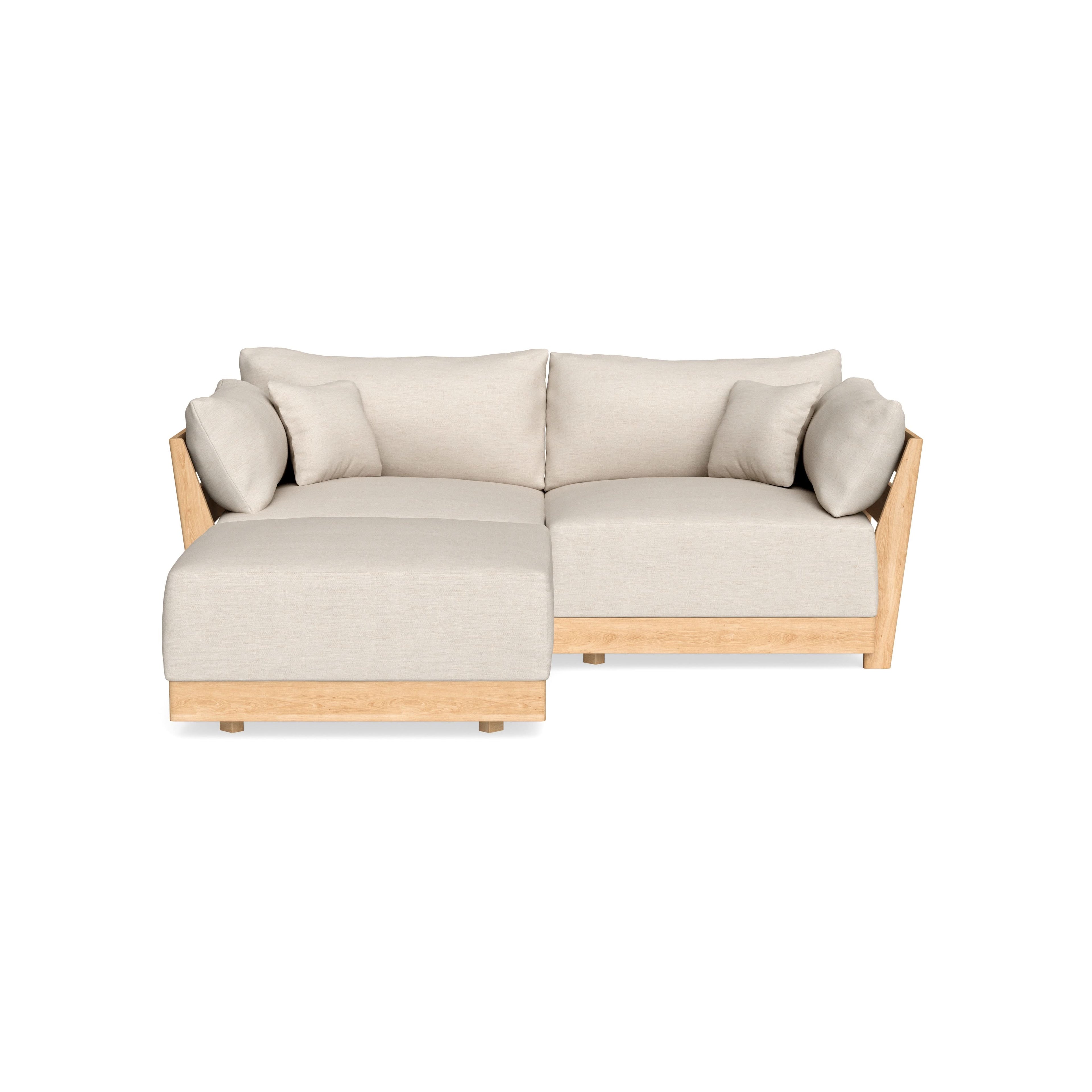 Slipcover Only - Modular Bondi 2-Seater Sectional in Seashell