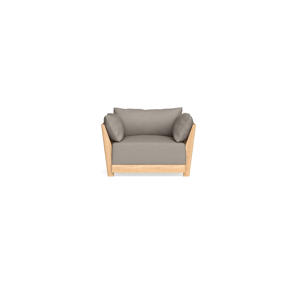 Modular Bondi Latte Armchair in Cinder Gray | Classic Blend