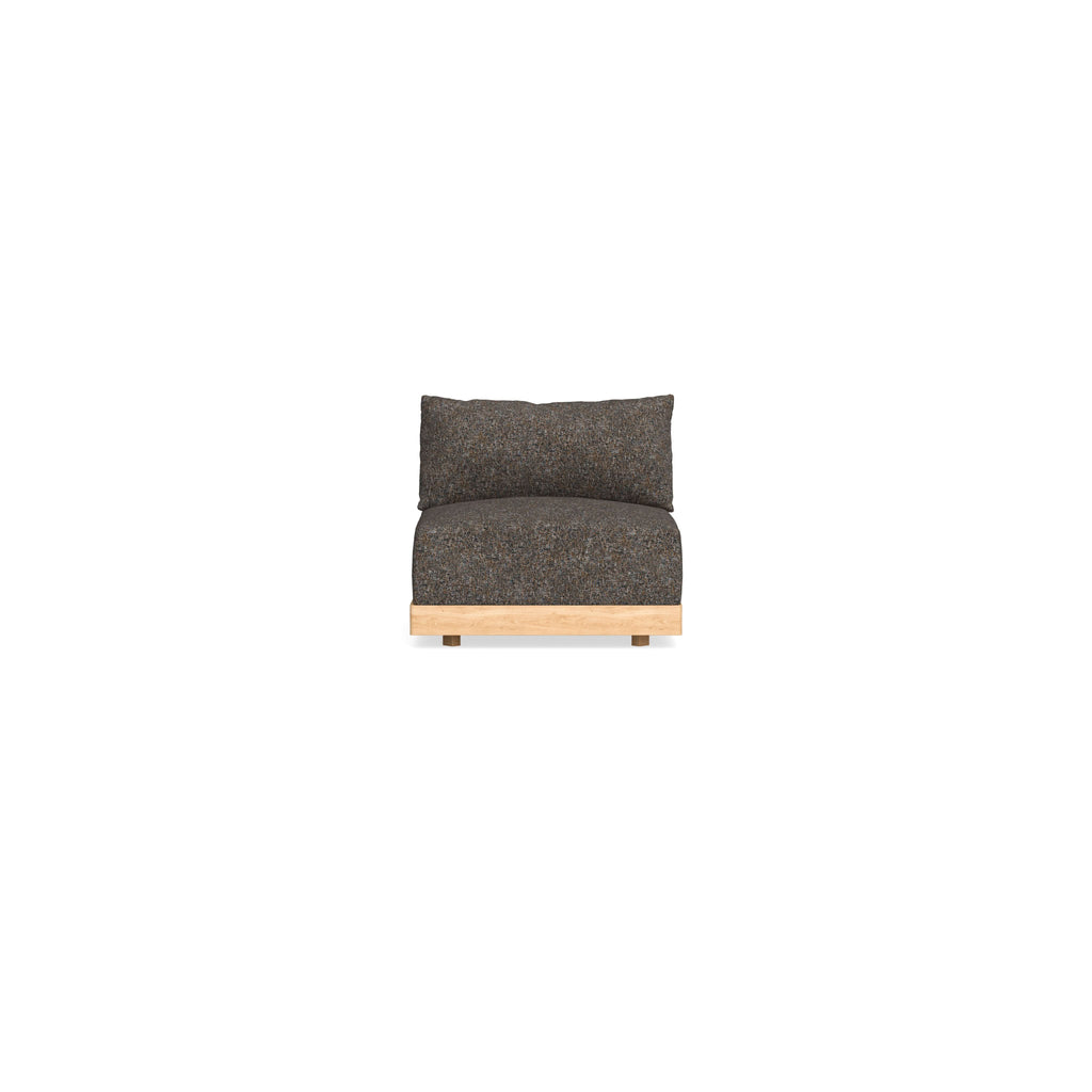 Slipcover Only - Modular Bondi Armless Chair in Eclipse