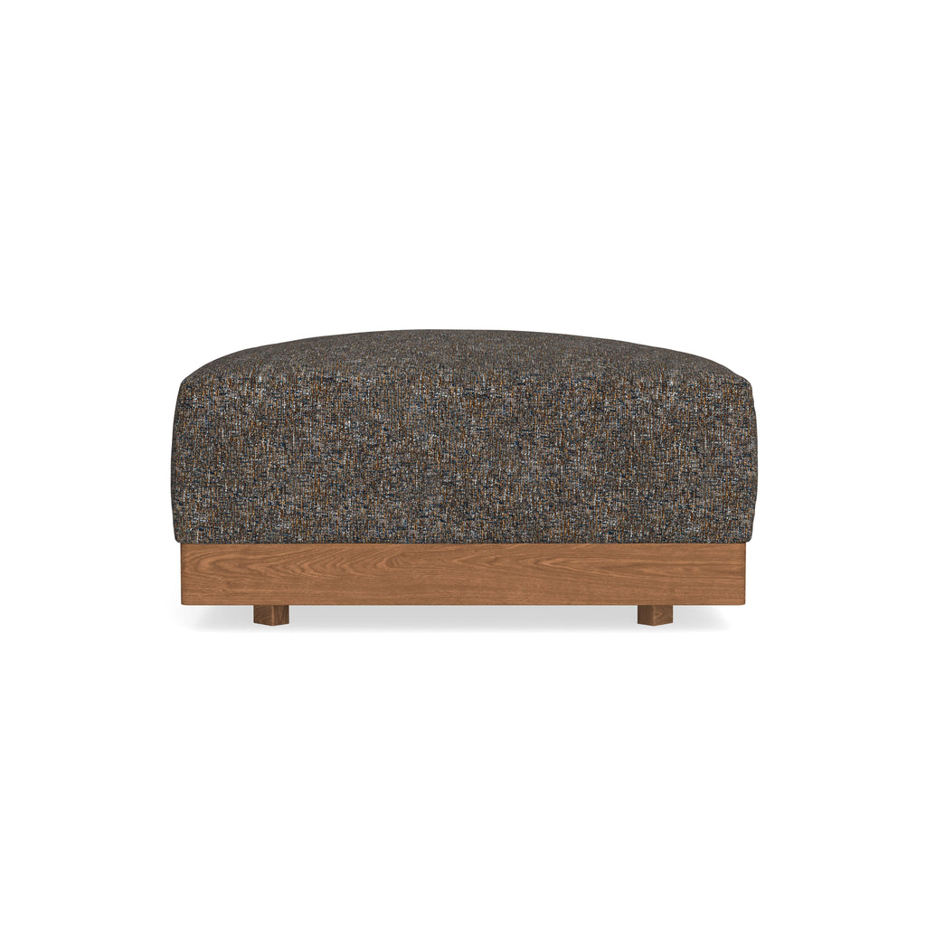 Modular Bondi Espresso Ottoman in Eclipse | Classic Blend