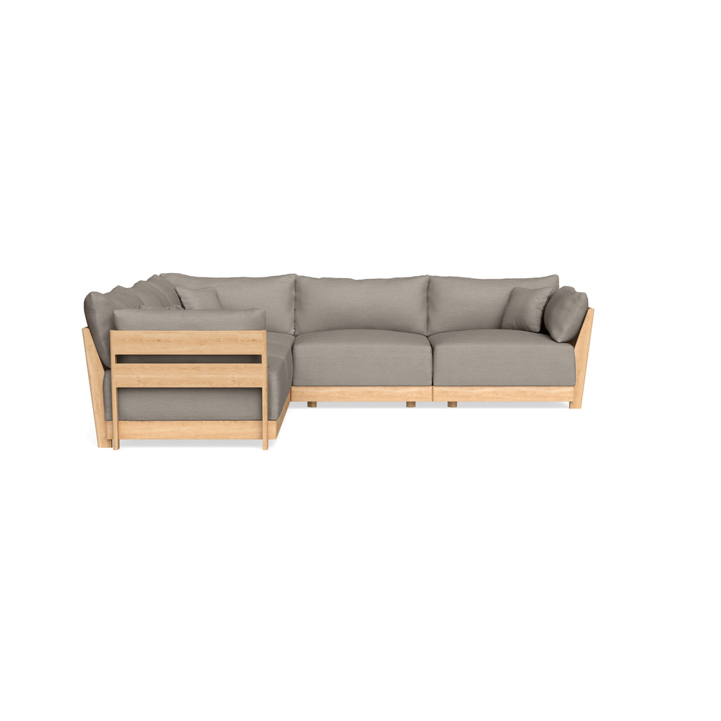 Slipcover Only - Modular Bondi 5-Seater Corner Sectional in Cinder Gray