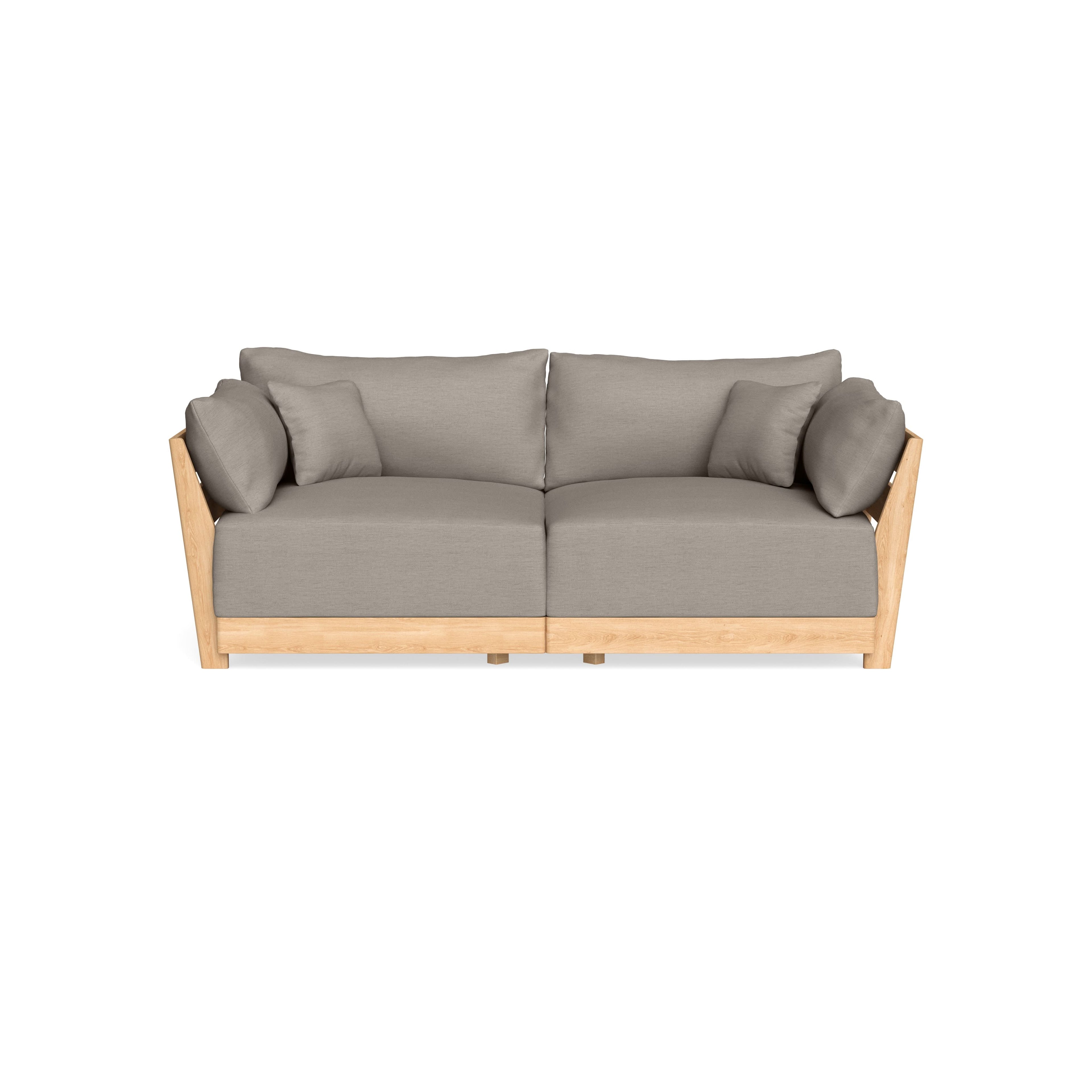 Slipcover Only - Modular Bondi 2-Seater Sofa in Cinder Gray