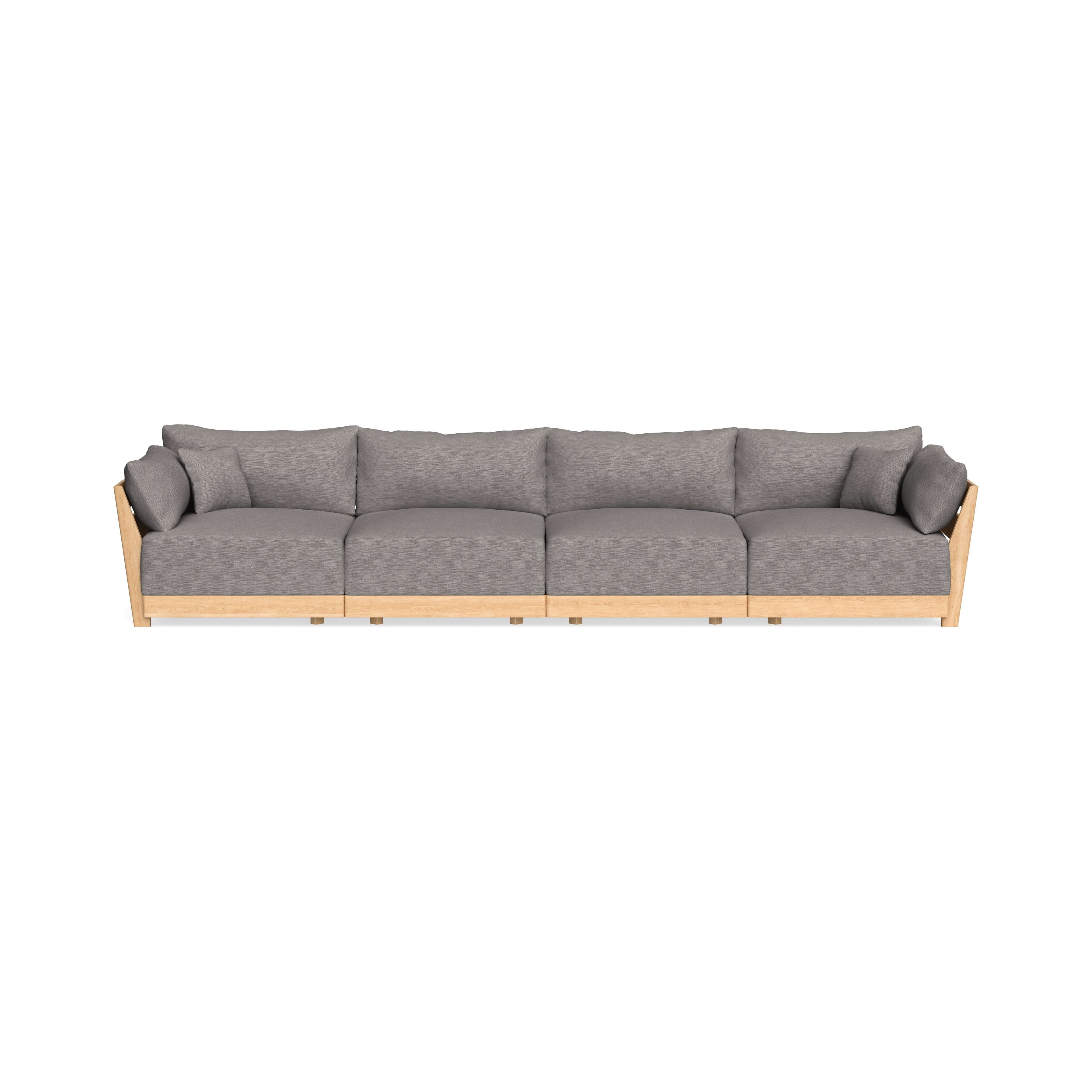 Slipcover Only - Modular Bondi 4-Seater Sofa in Cement
