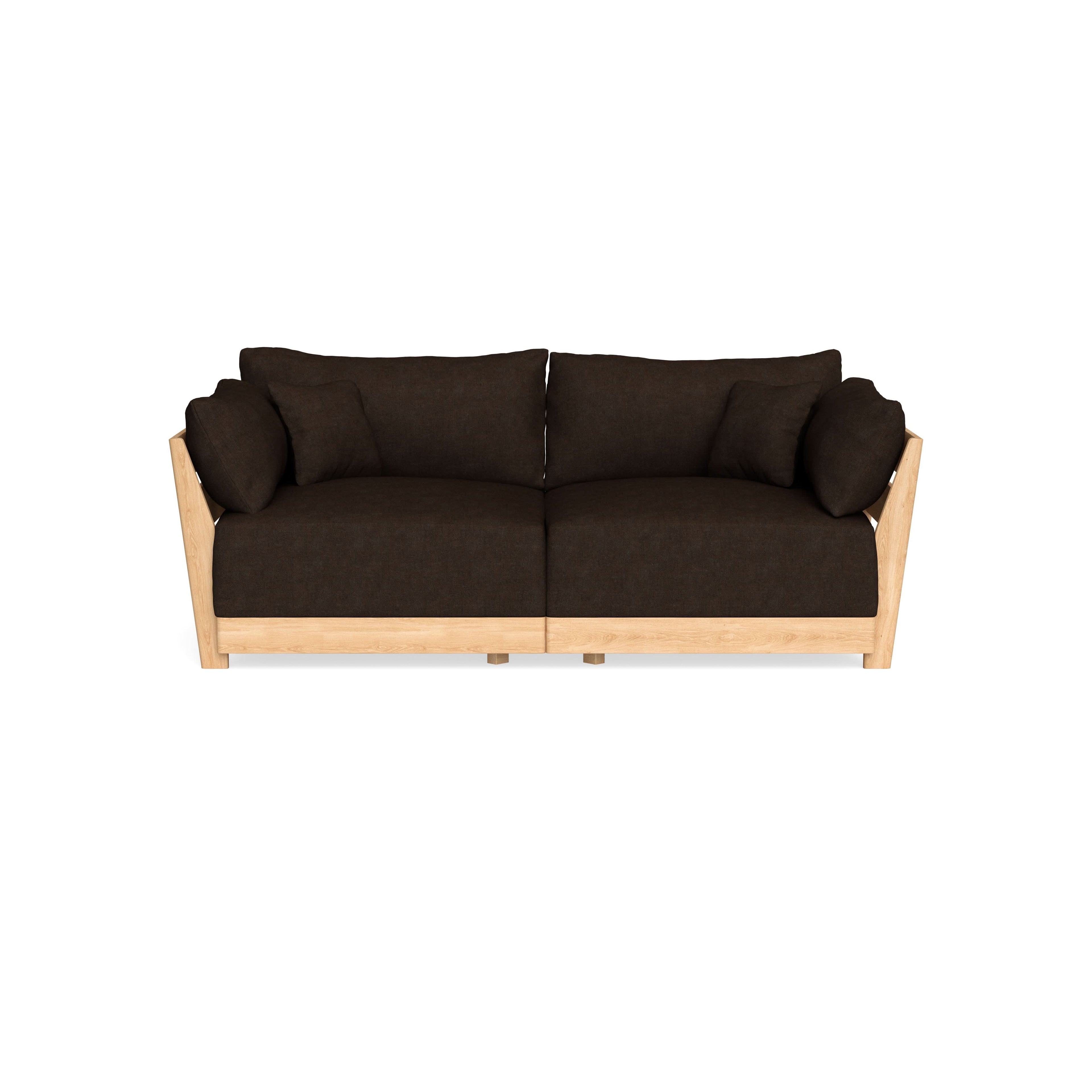 Slipcover Only - Modular Bondi 2-Seater Sofa in Espresso