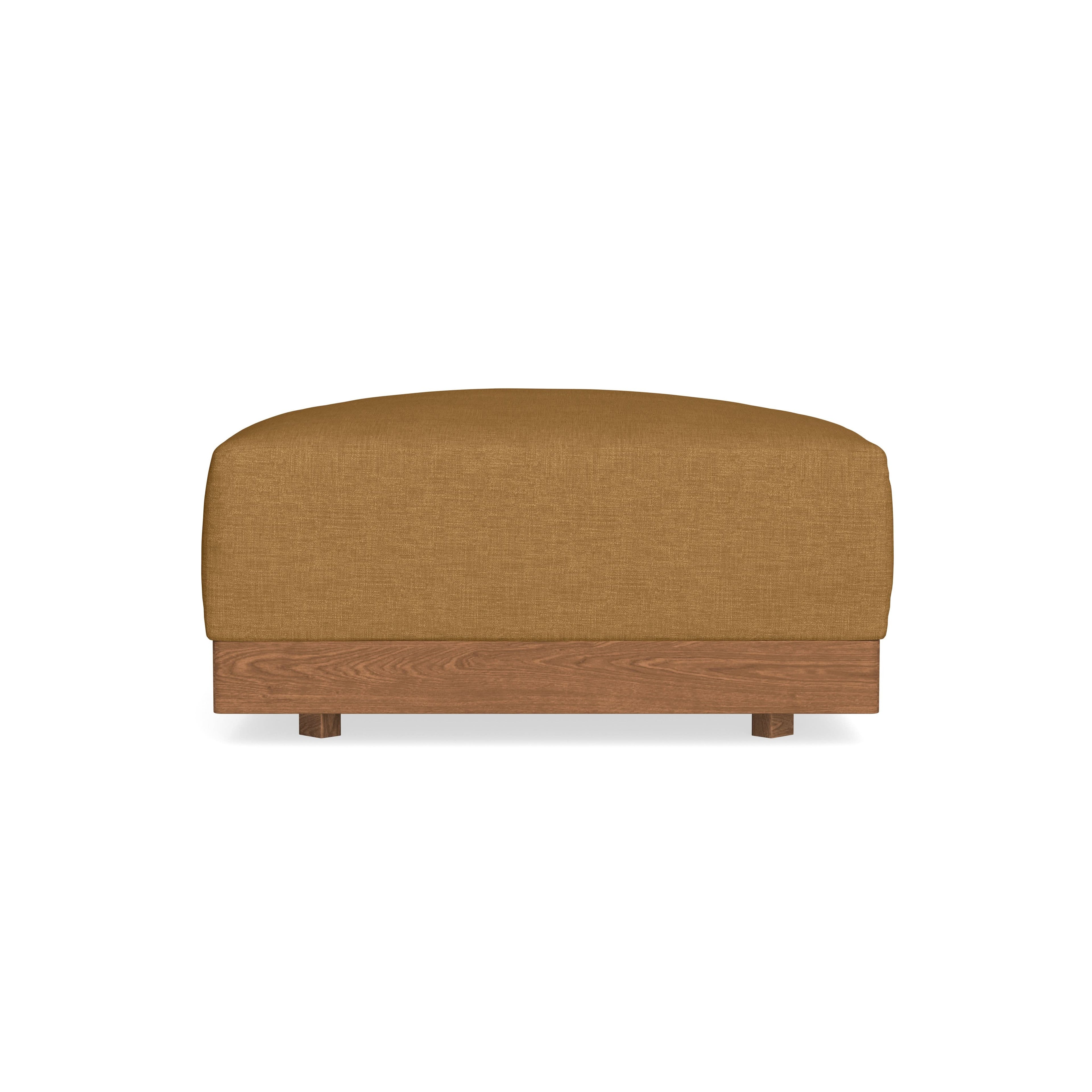 Modular Bondi Espresso Ottoman in Dijon | Classic Blend