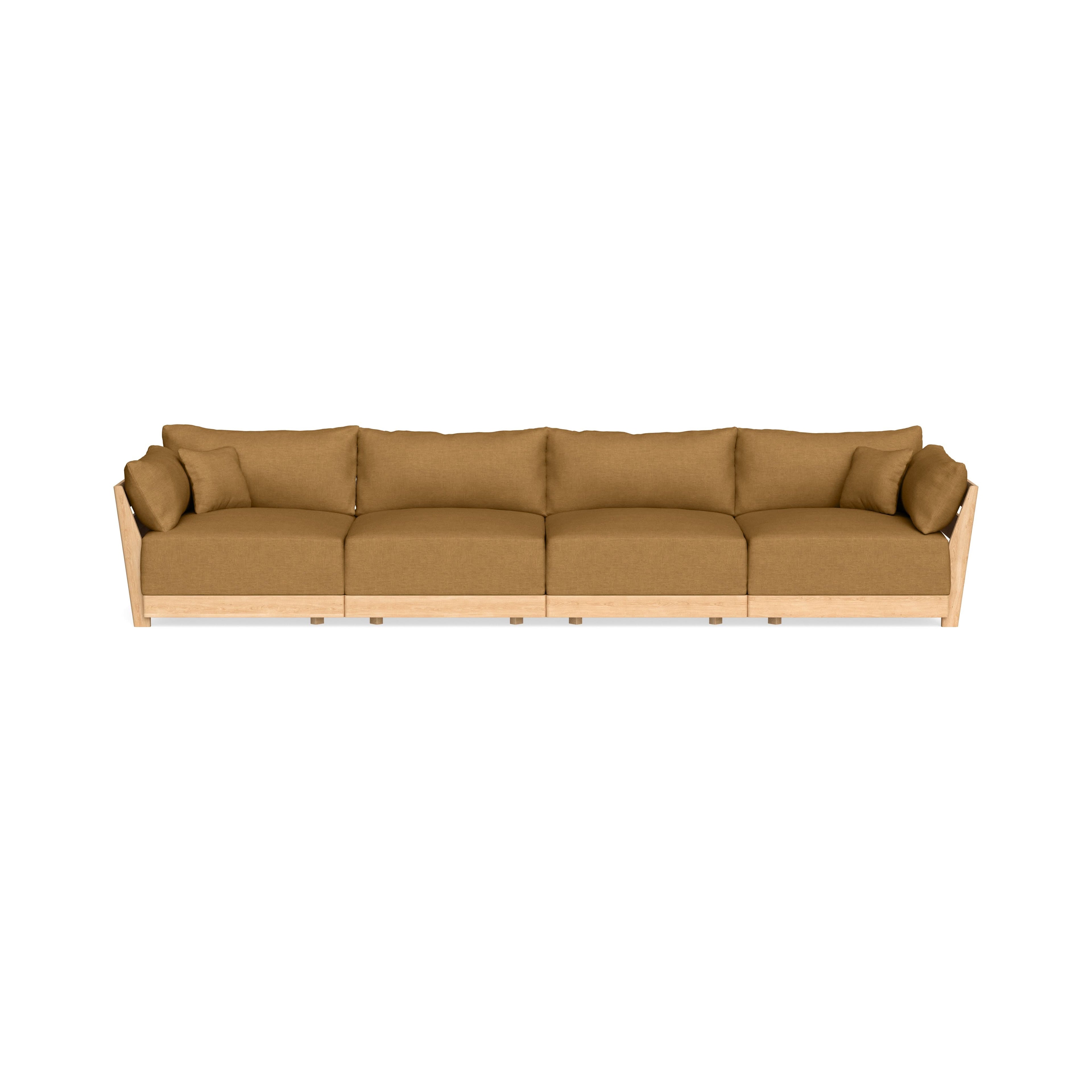 Slipcover Only - Modular Bondi 4-Seater Sofa in Dijon