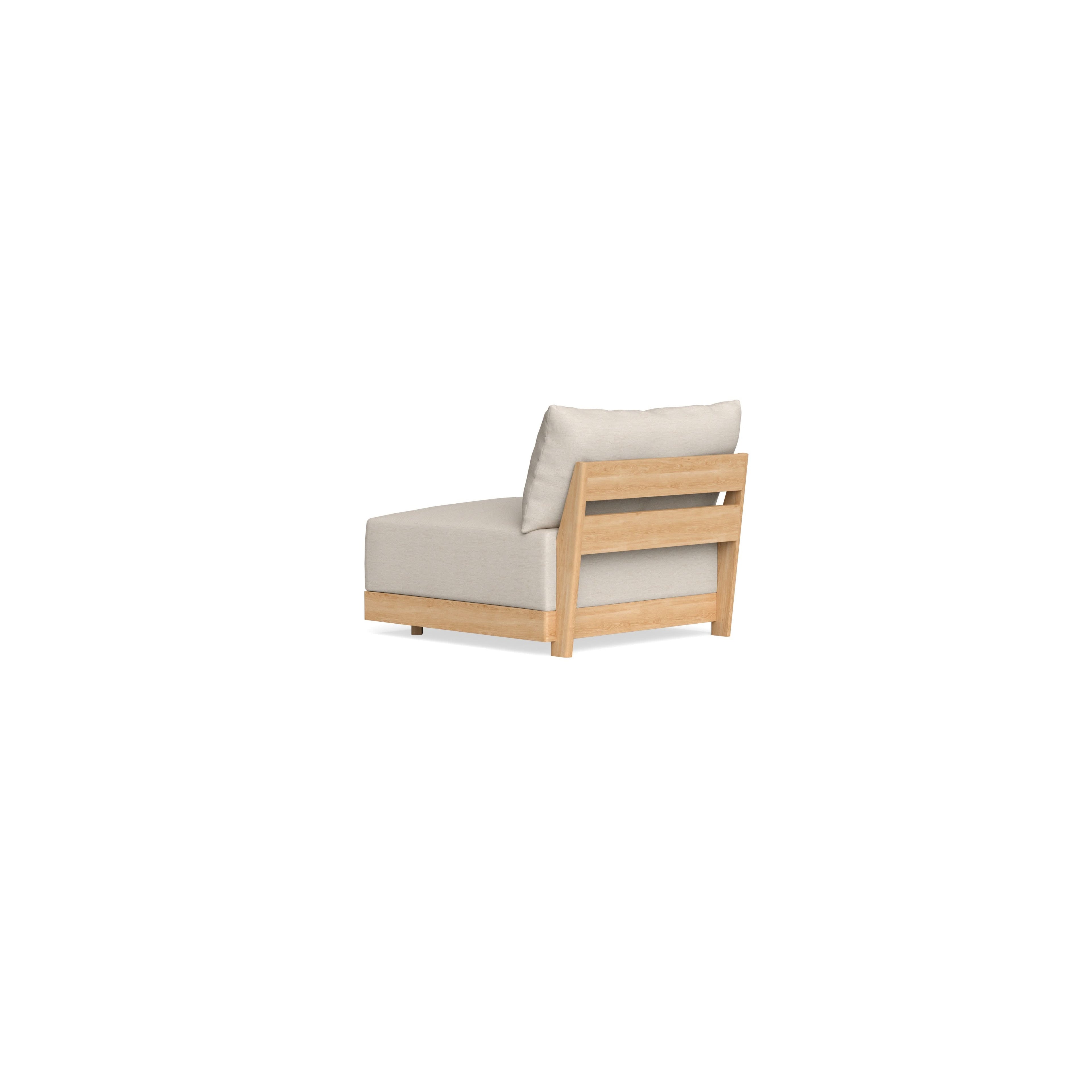 Slipcover Only - Modular Bondi Armless Chair in Seashell