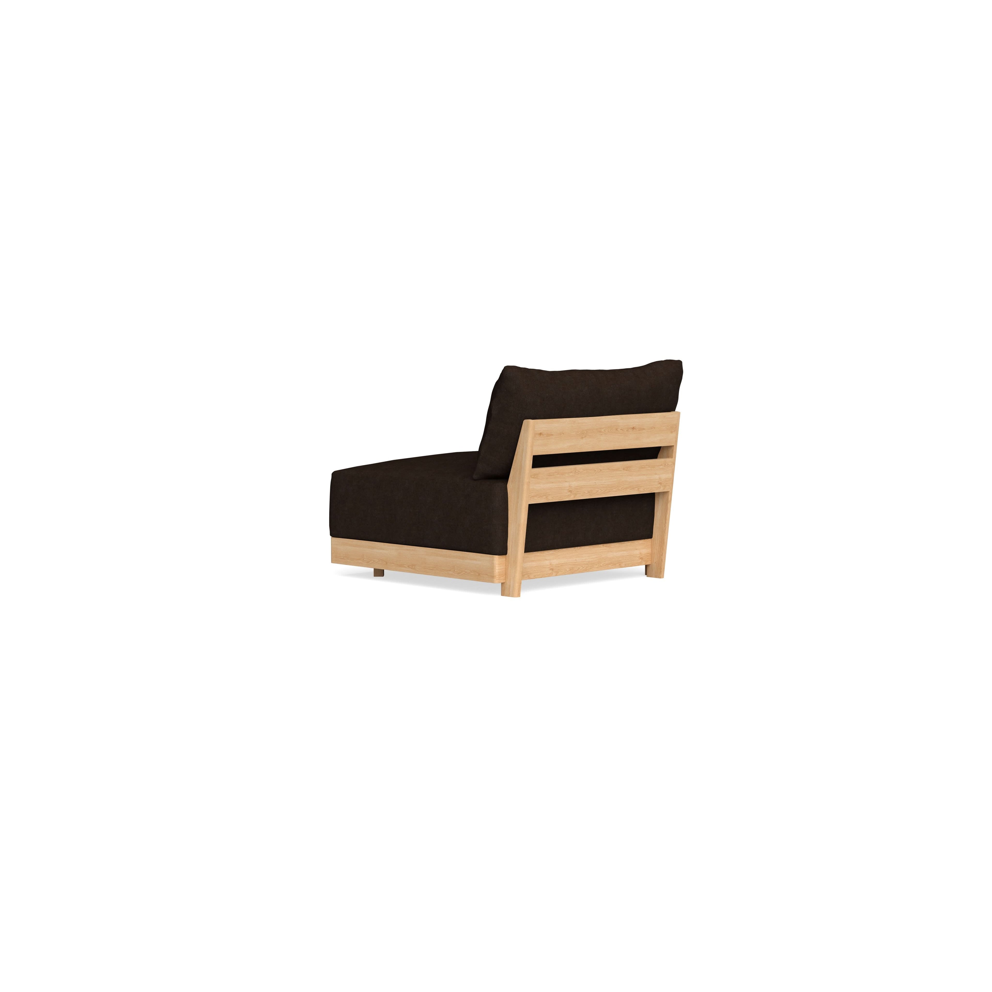 Slipcover Only - Modular Bondi End Chair in Espresso