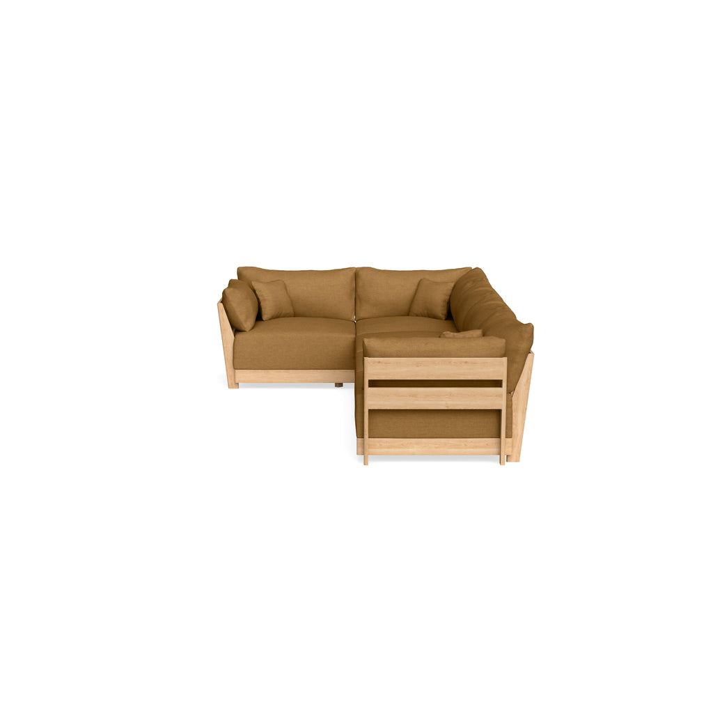 Slipcover Only - Modular Bondi 5-Seater L-Sectional in Dijon