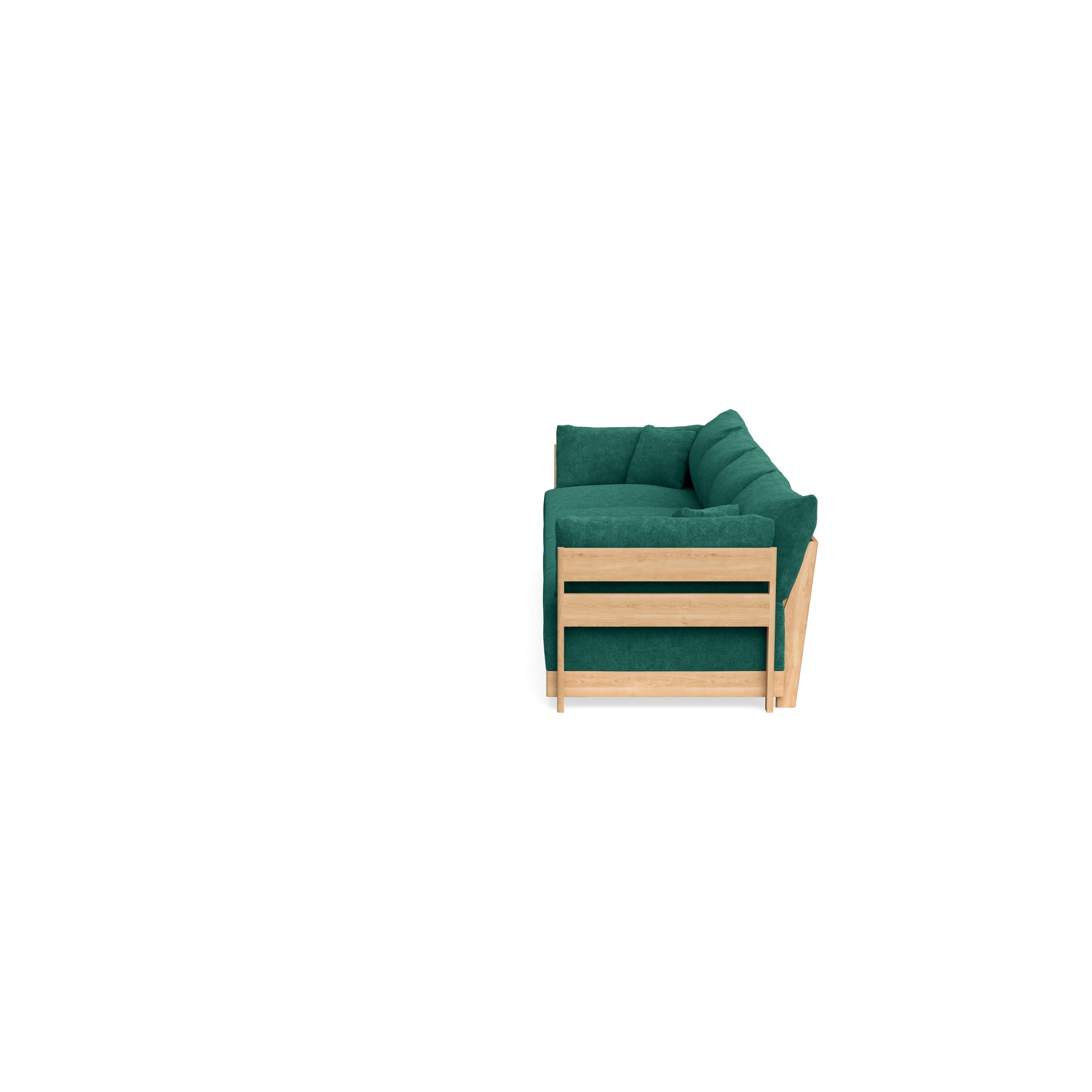 Slipcover Only - Modular Bondi 4-Seater Sofa in Jade Green