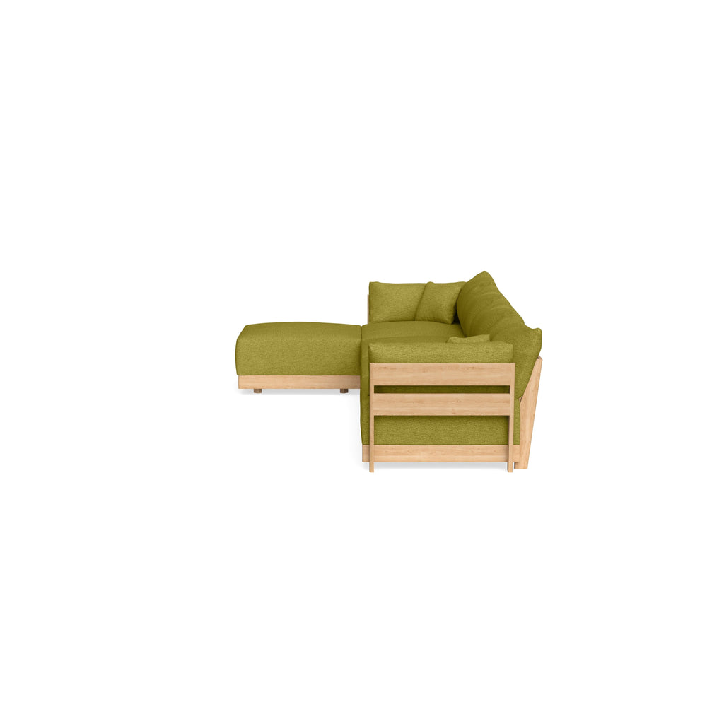 Slipcover Only - Modular Bondi 4-Seater Sectional in Avocado