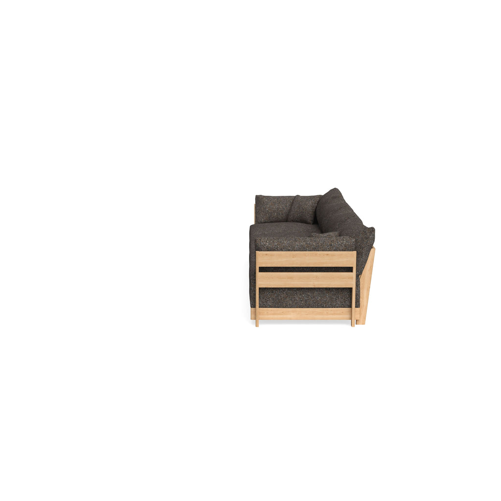 Modular Bondi Latte 4-Seater Sofa in Eclipse | Classic Blend