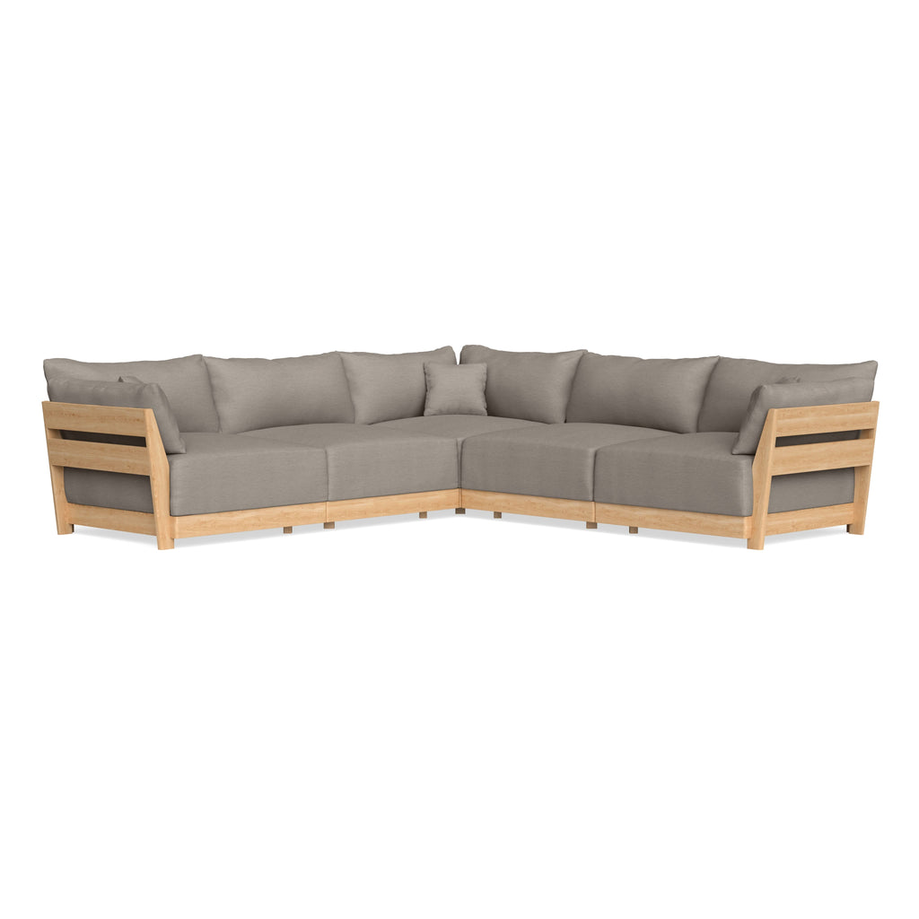 Slipcover Only - Modular Bondi 5-Seater Corner Sectional in Cinder Gray