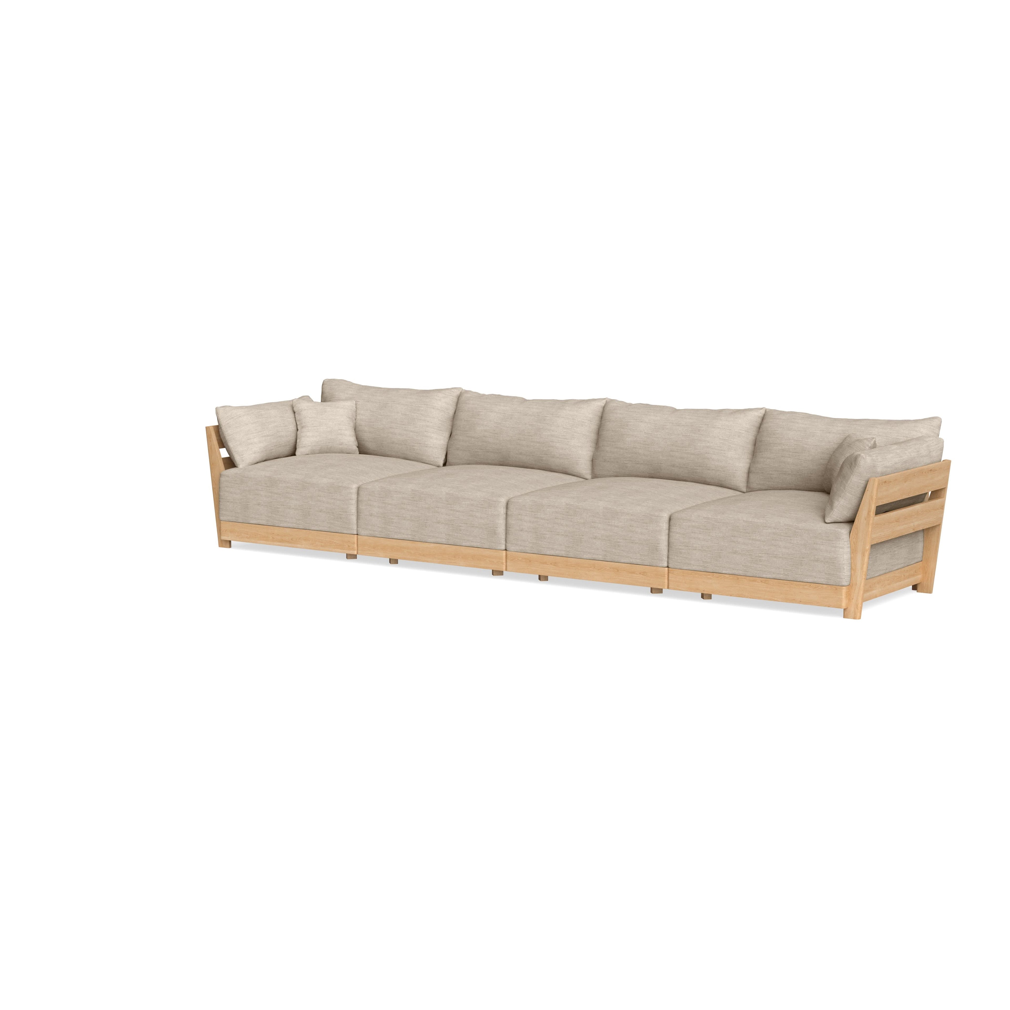 Slipcover Only - Modular Bondi 4-Seater Sofa in Wheat