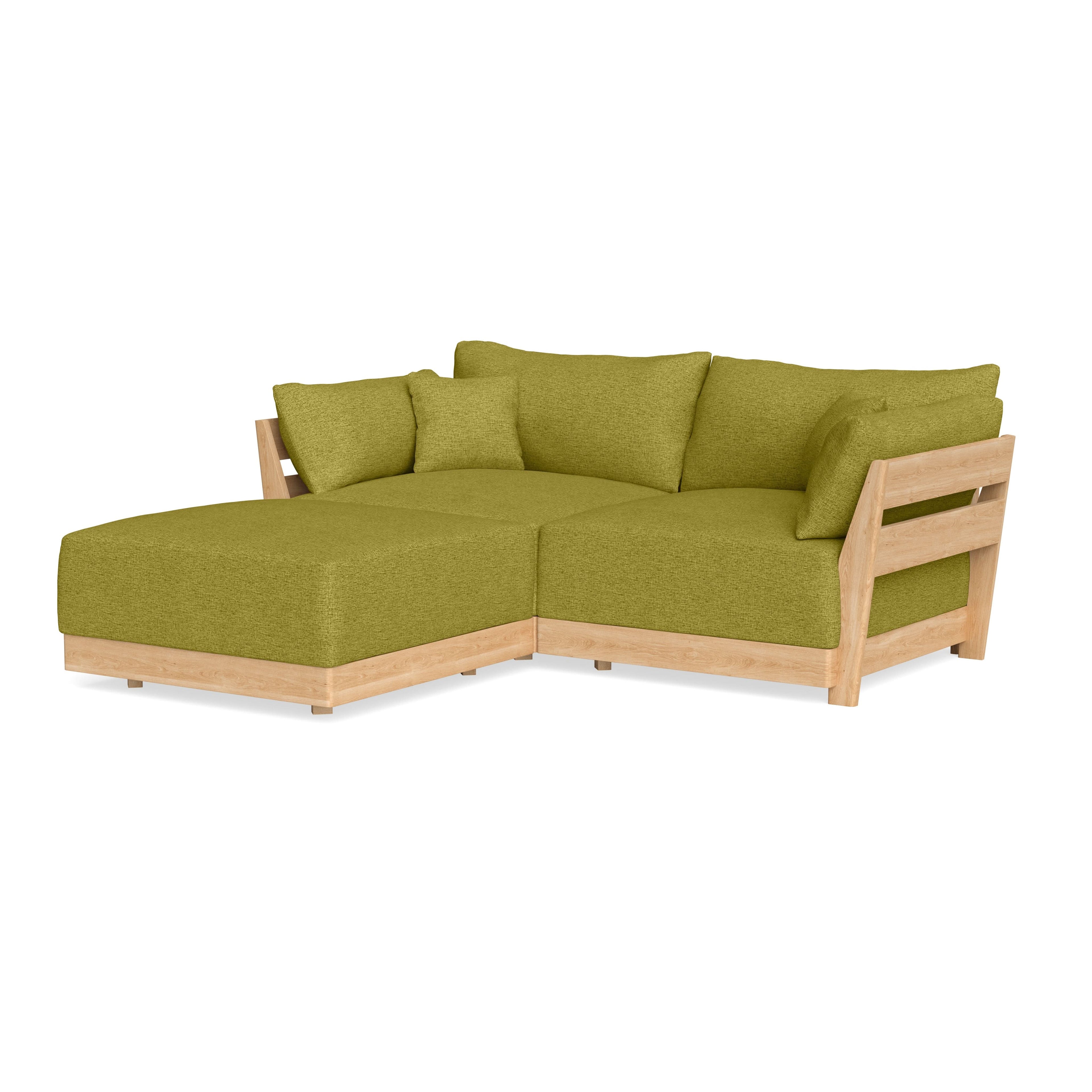 Slipcover Only - Modular Bondi 2-Seater Sectional in Avocado
