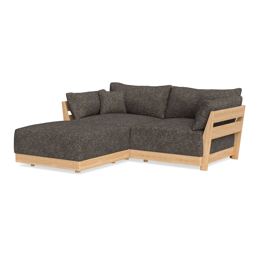 Slipcover Only - Modular Bondi 2-Seater Sectional in Eclipse
