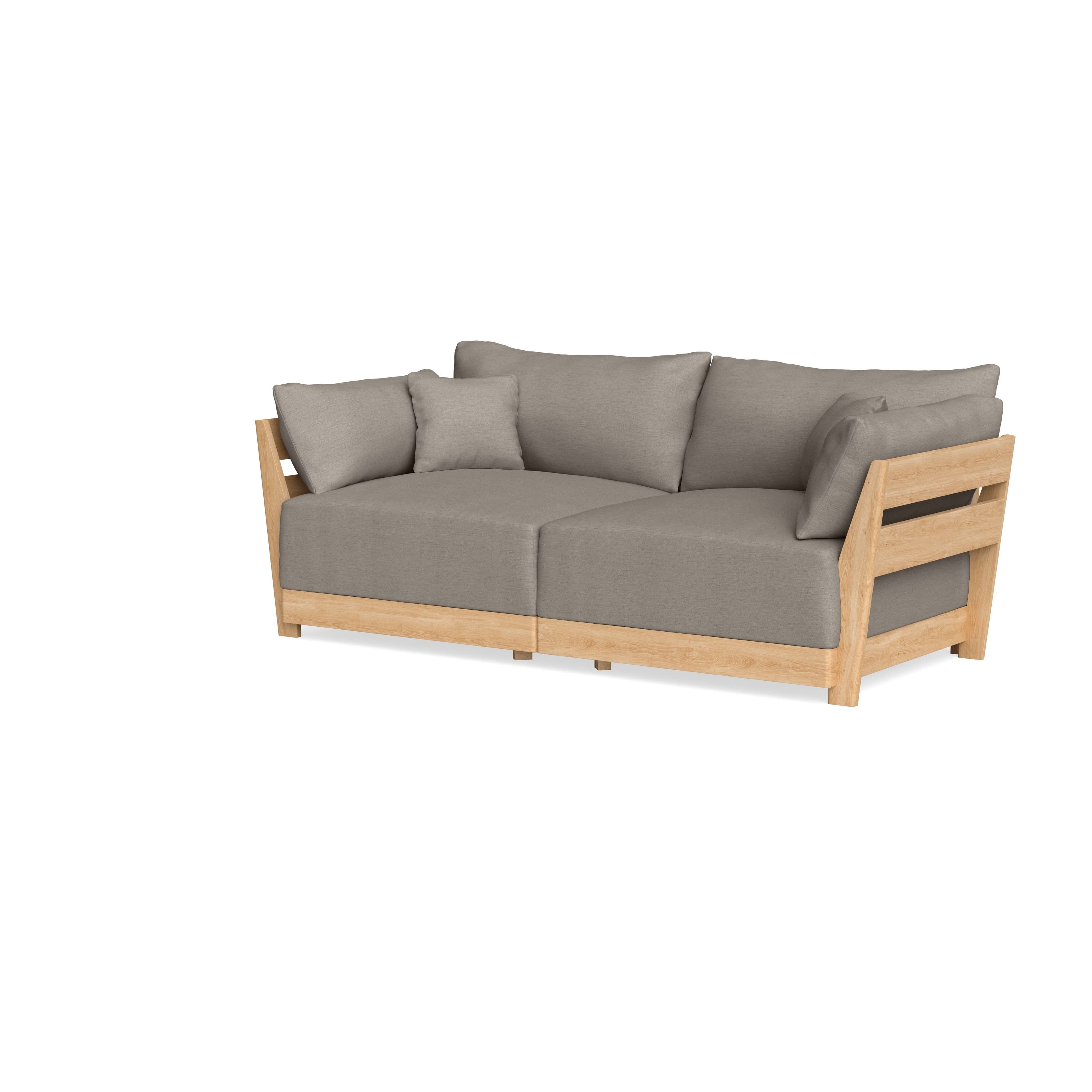Slipcover Only - Modular Bondi 2-Seater Sofa in Cinder Gray