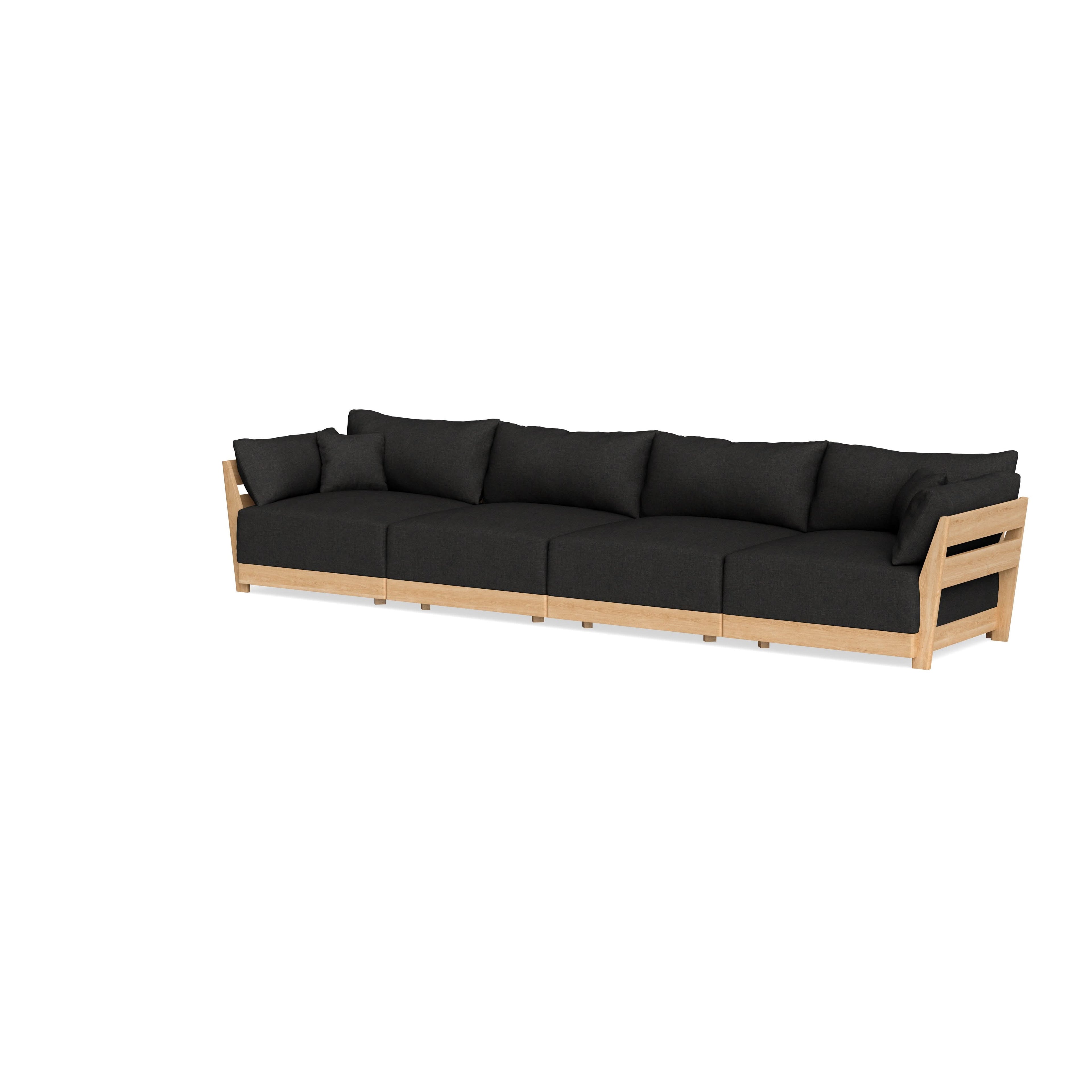 Slipcover Only - Modular Bondi 4-Seater Sofa in Peppercorn
