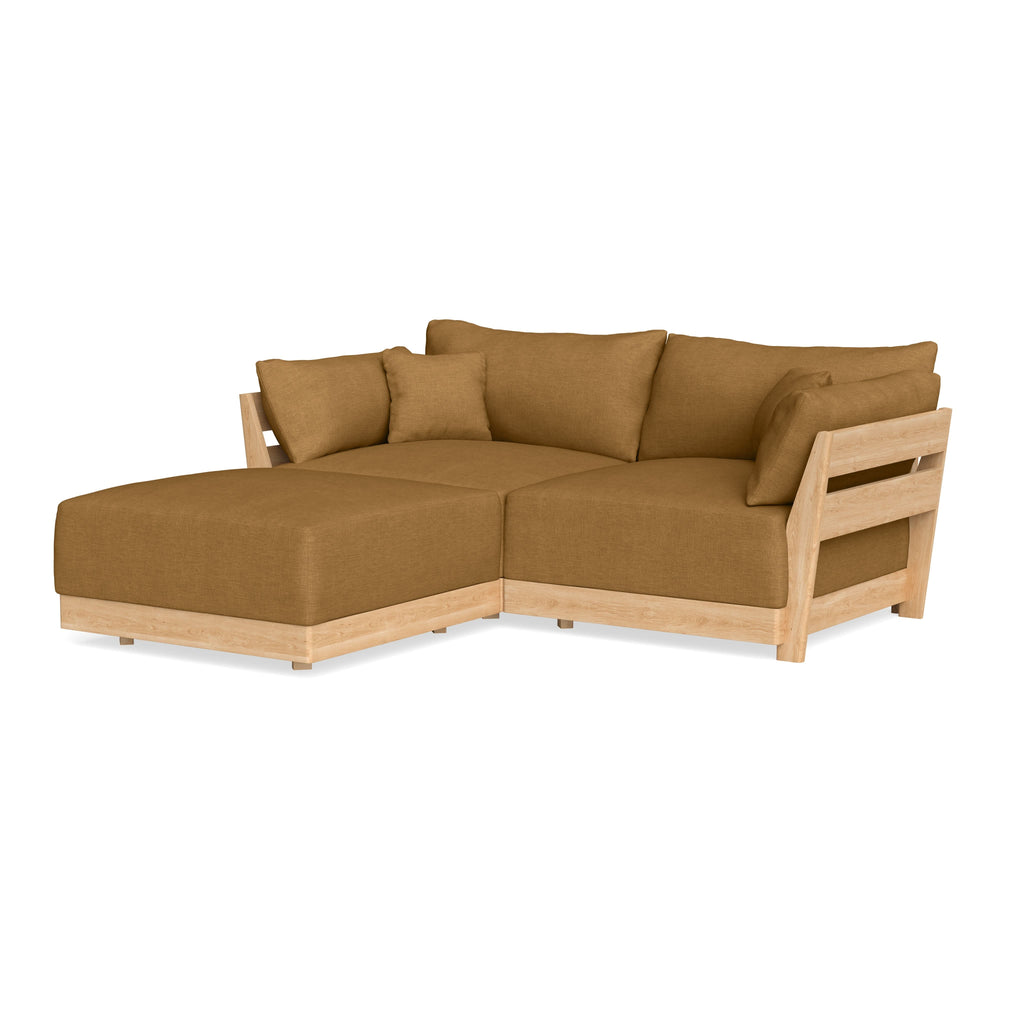Slipcover Only - Modular Bondi 2-Seater Sectional in Dijon