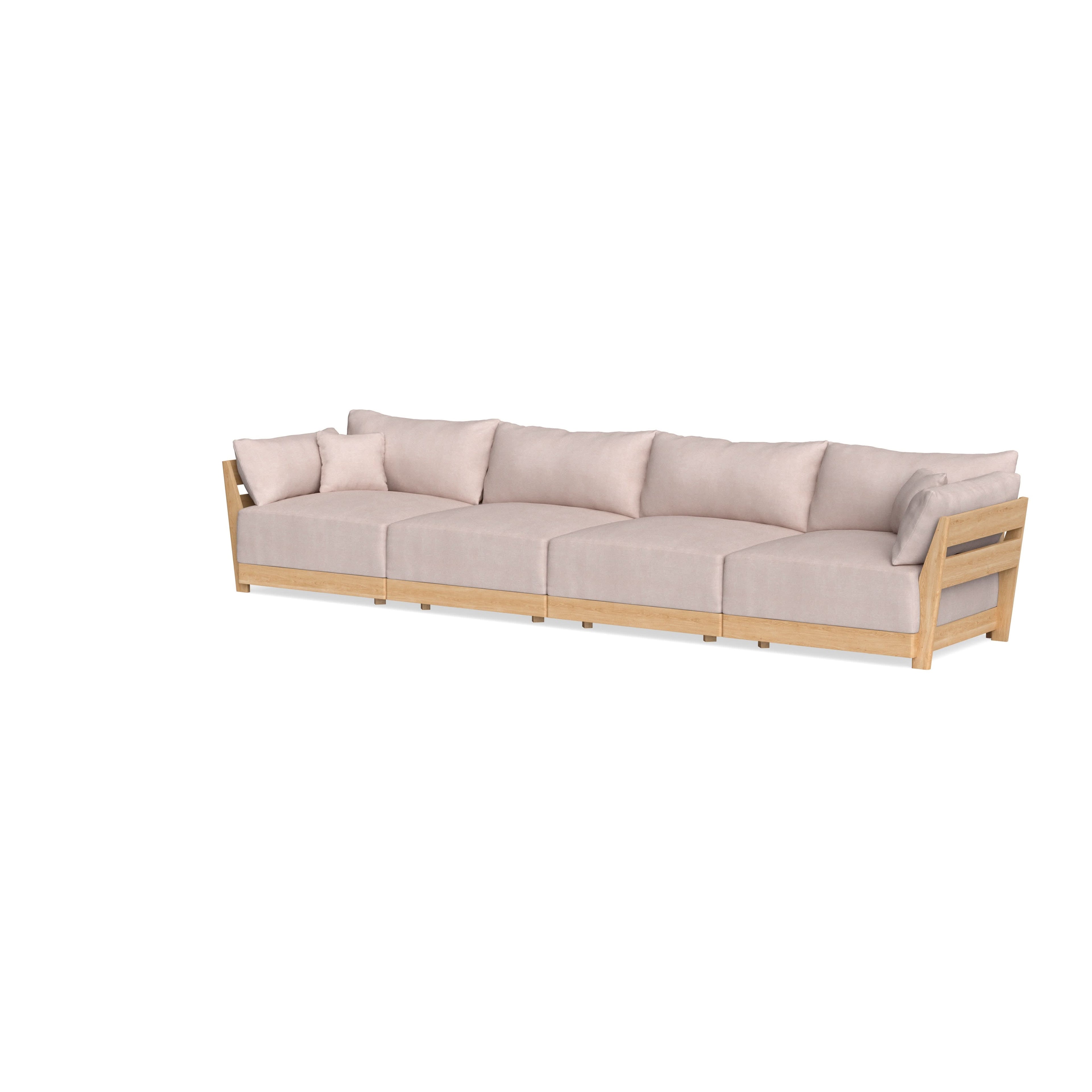Slipcover Only - Modular Bondi 4-Seater Sofa in Blush