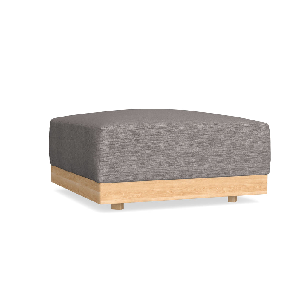 Modular Bondi Latte Ottoman in Cement | Classic Blend