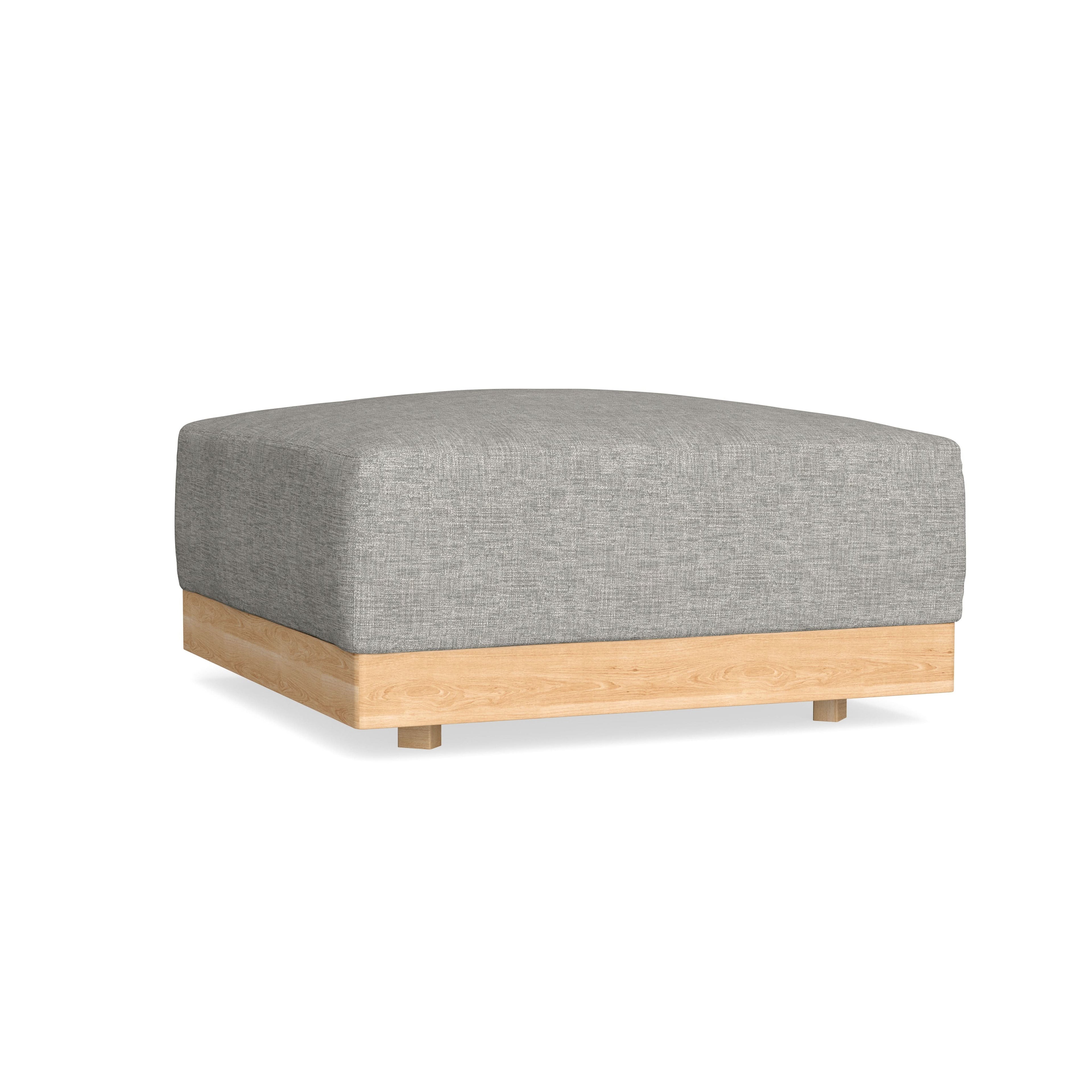 Slipcover Only - Modular Bondi Ottoman in Fog
