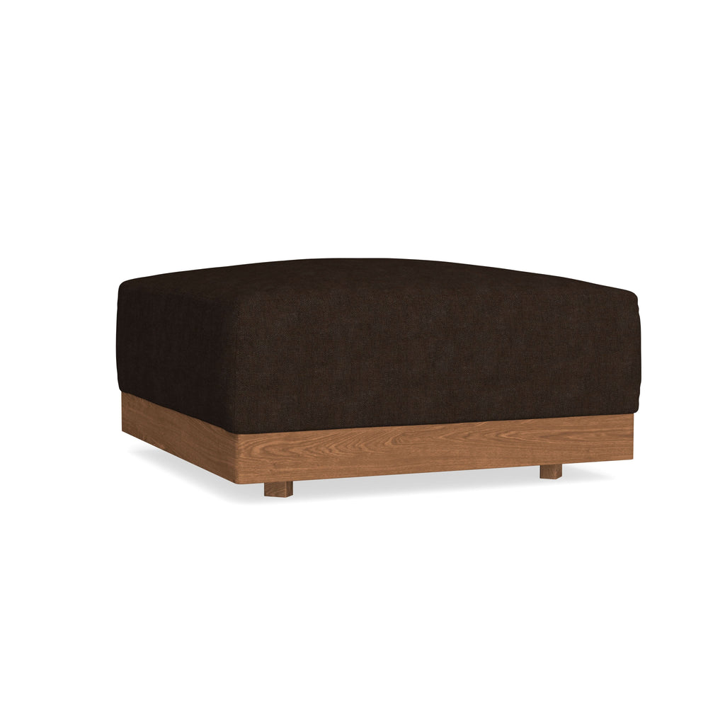 Modular Bondi Espresso Ottoman in Espresso | Classic Blend