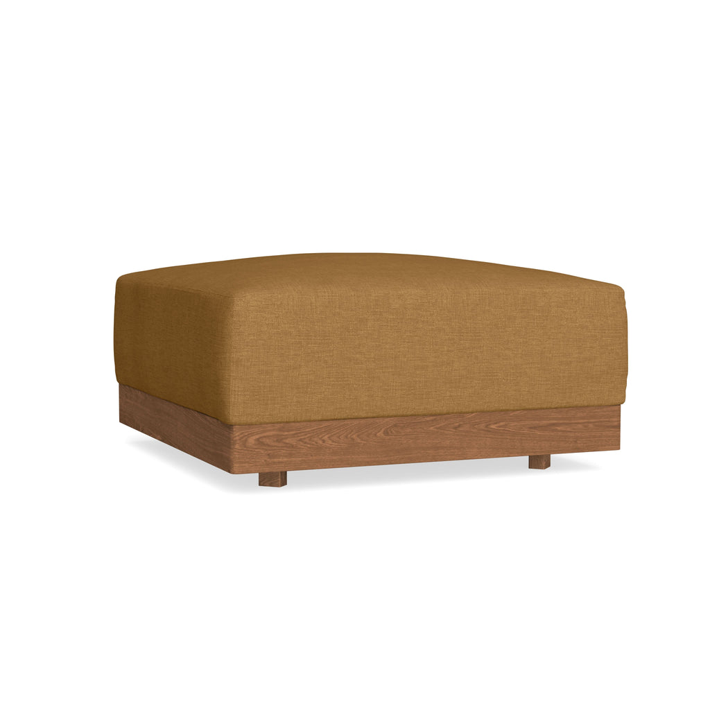 Modular Bondi Espresso Ottoman in Dijon | Classic Blend