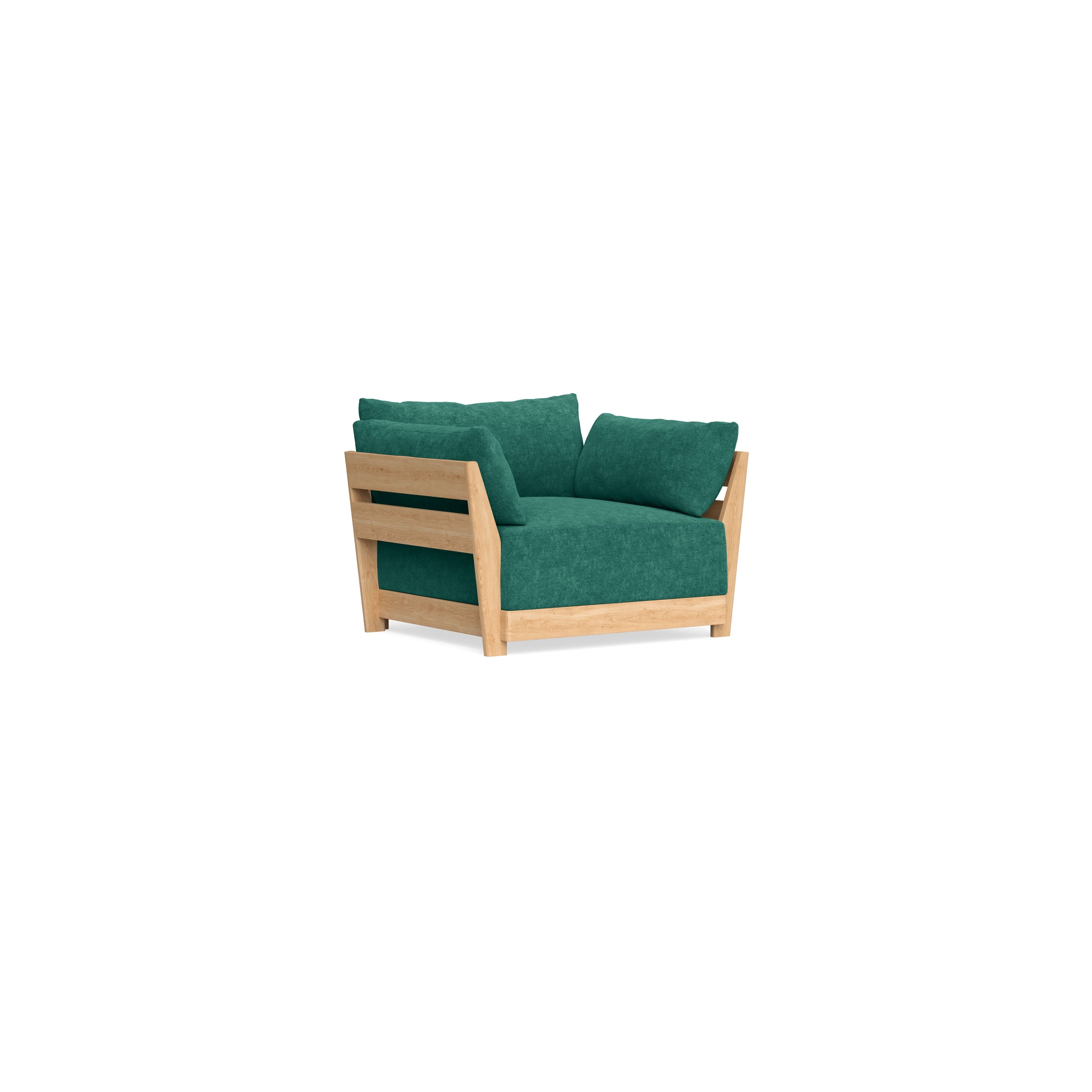 Slipcover Only - Modular Bondi Armchair in Jade Green