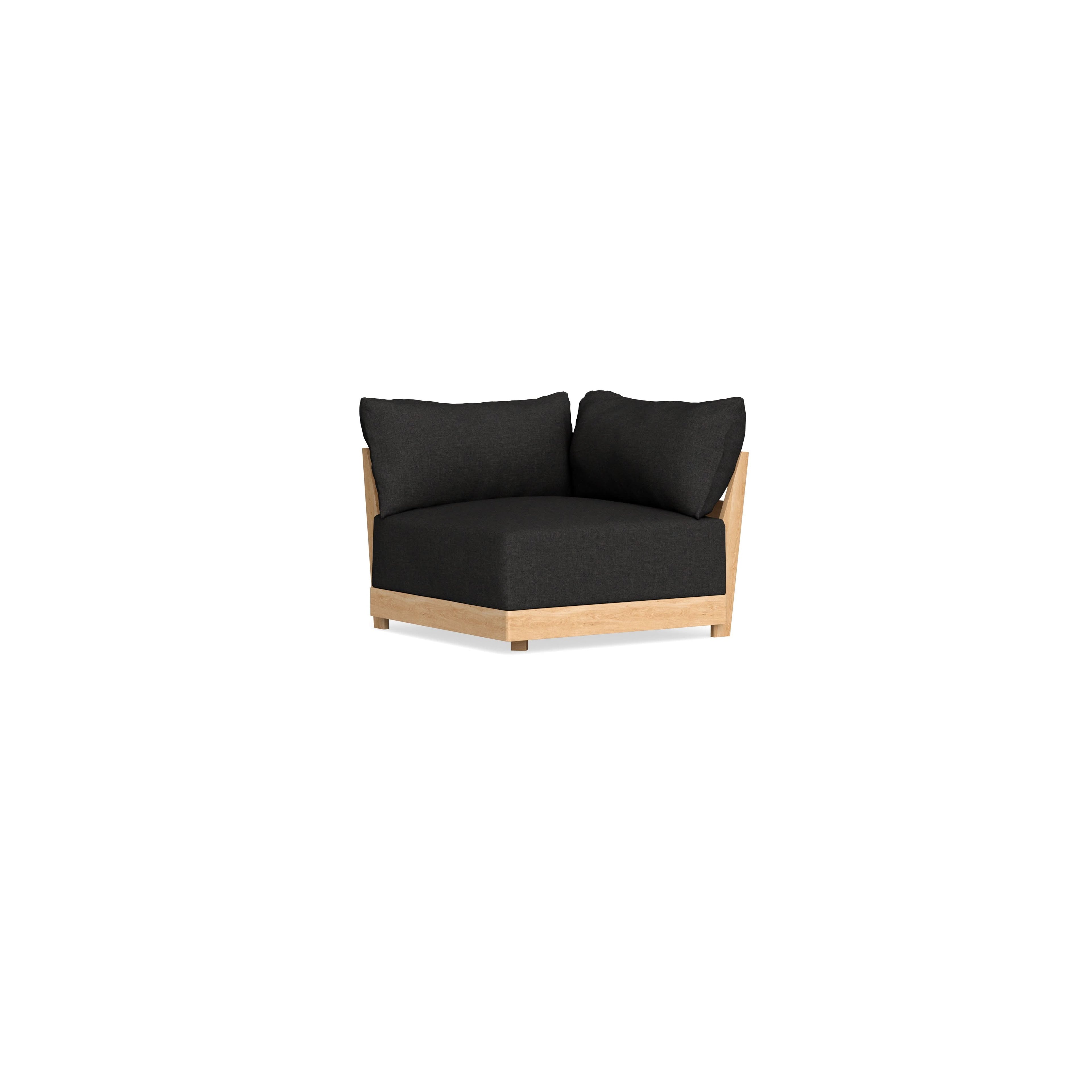 Slipcover Only - Modular Bondi Corner Chair in Peppercorn