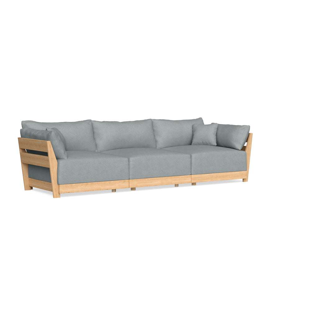 Slipcover Only - Modular Bondi 3-Seater Sofa in Light Steel