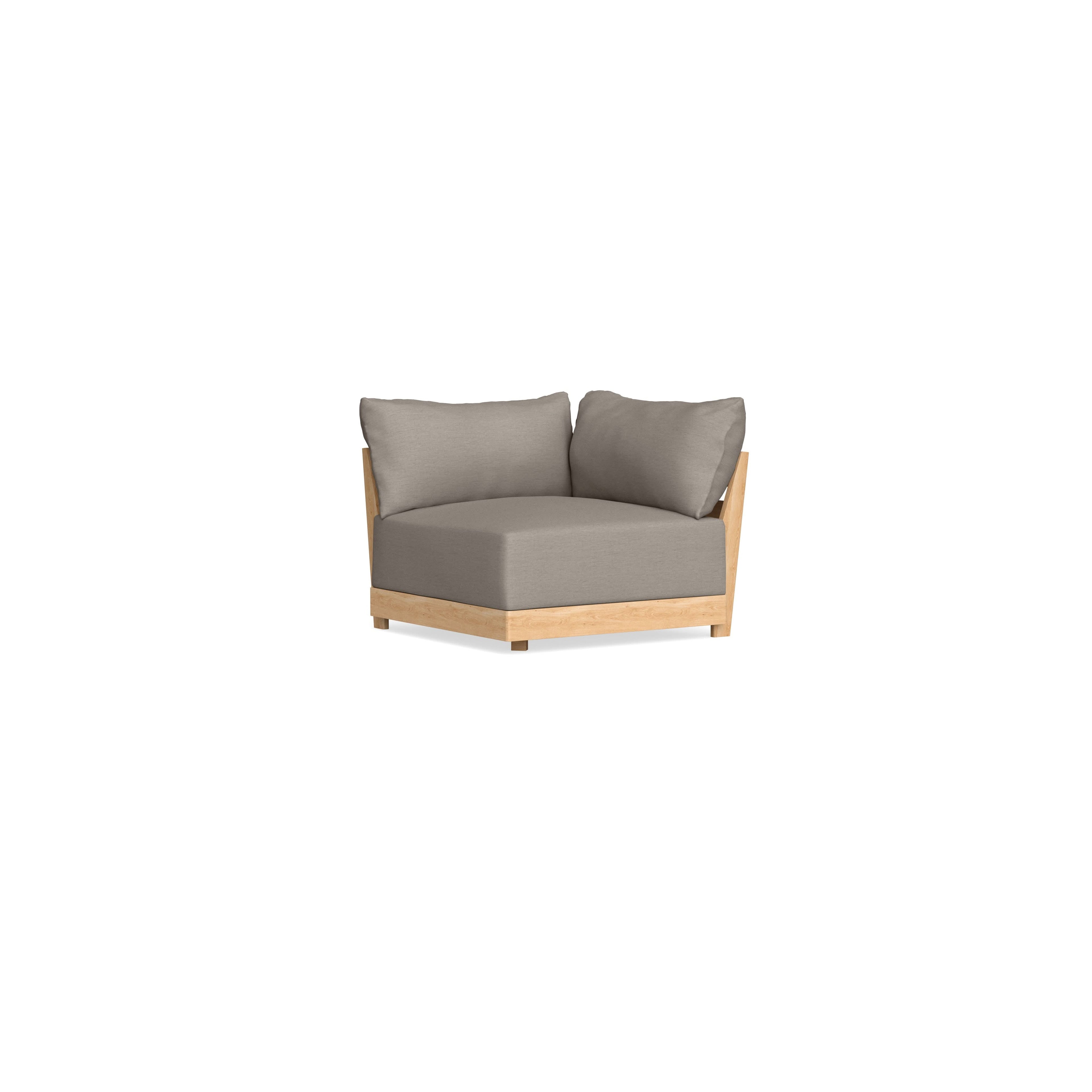 Slipcover Only - Modular Bondi Corner Chair in Cinder Gray