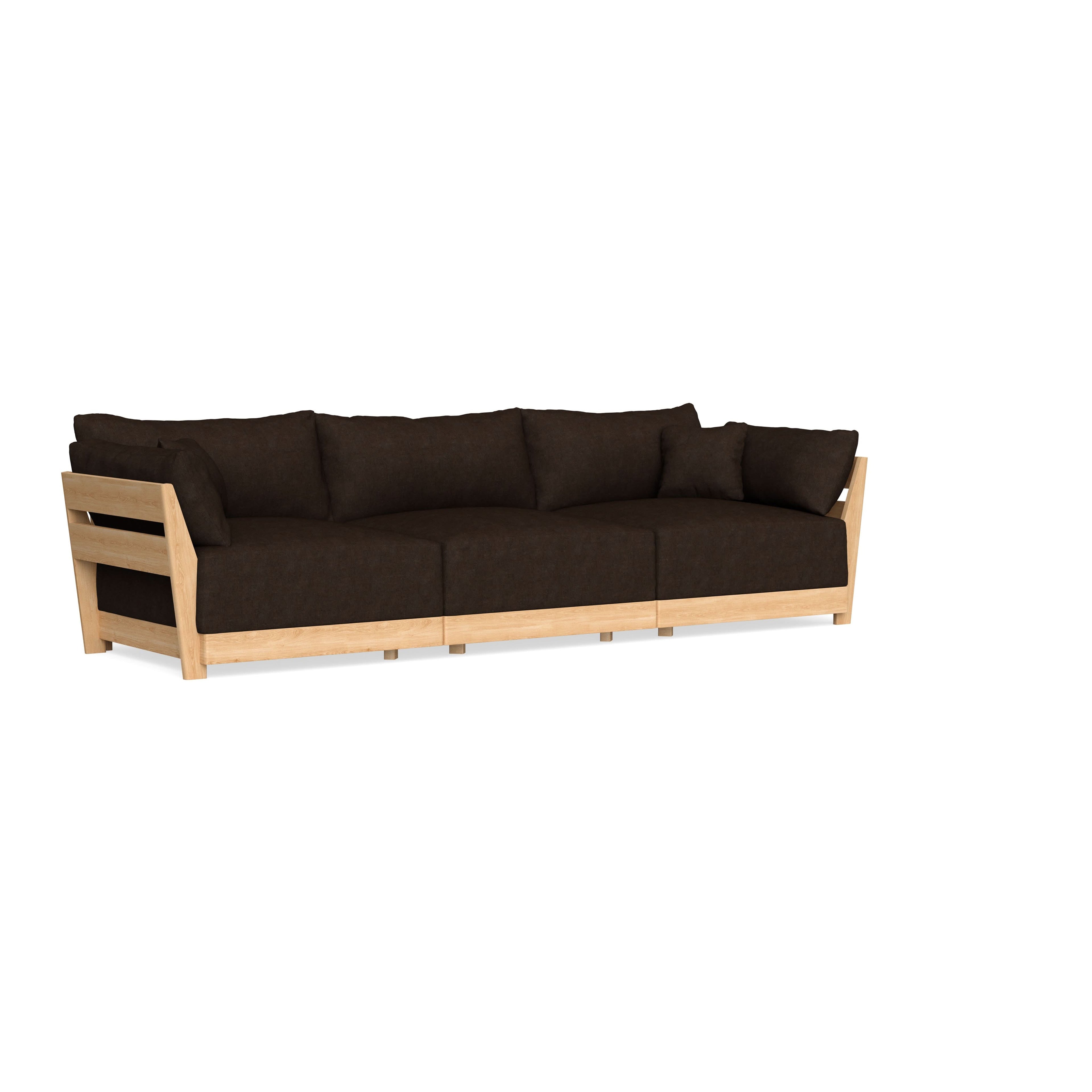 Slipcover Only - Modular Bondi 3-Seater Sofa in Espresso