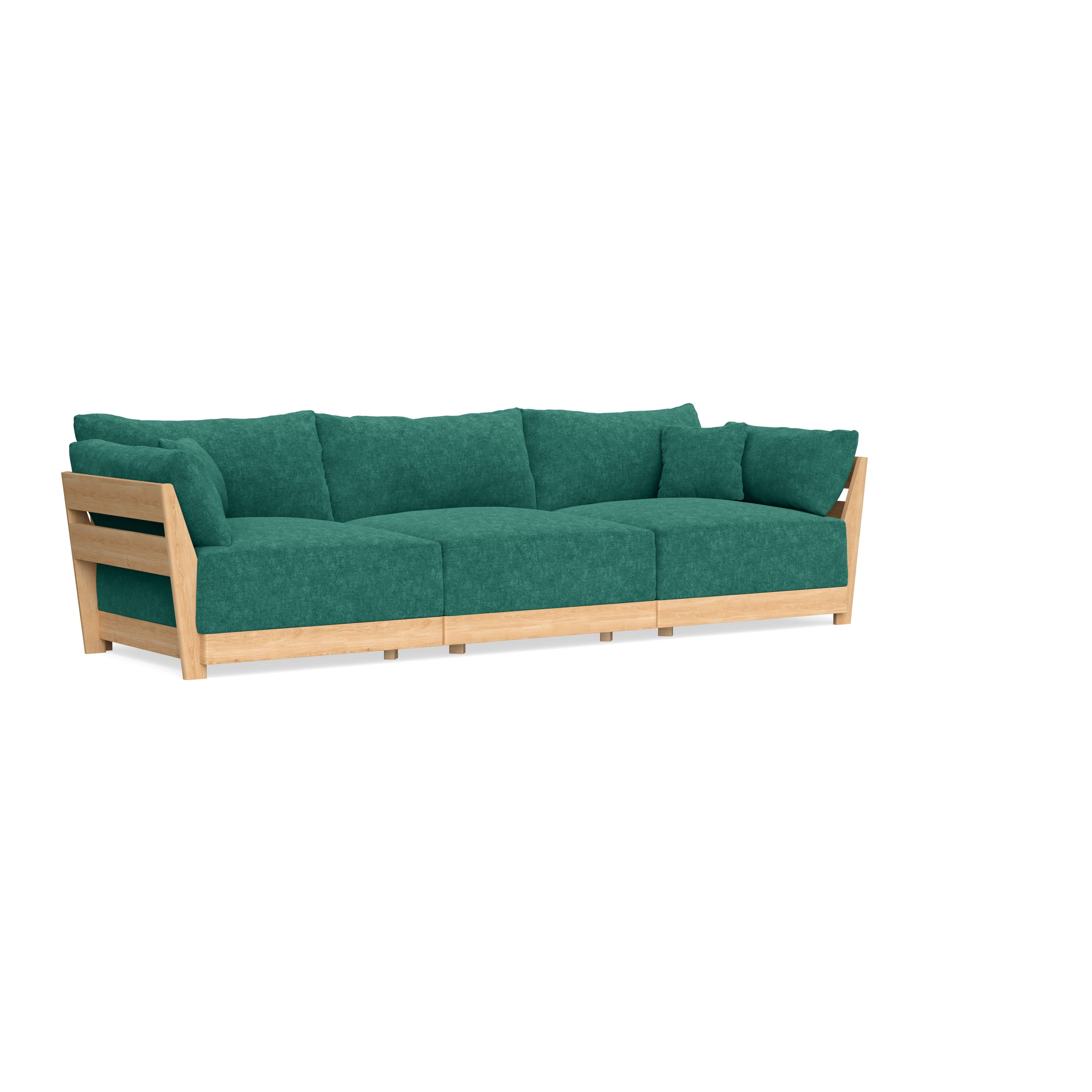 Slipcover Only - Modular Bondi 3-Seater Sofa in Jade Green