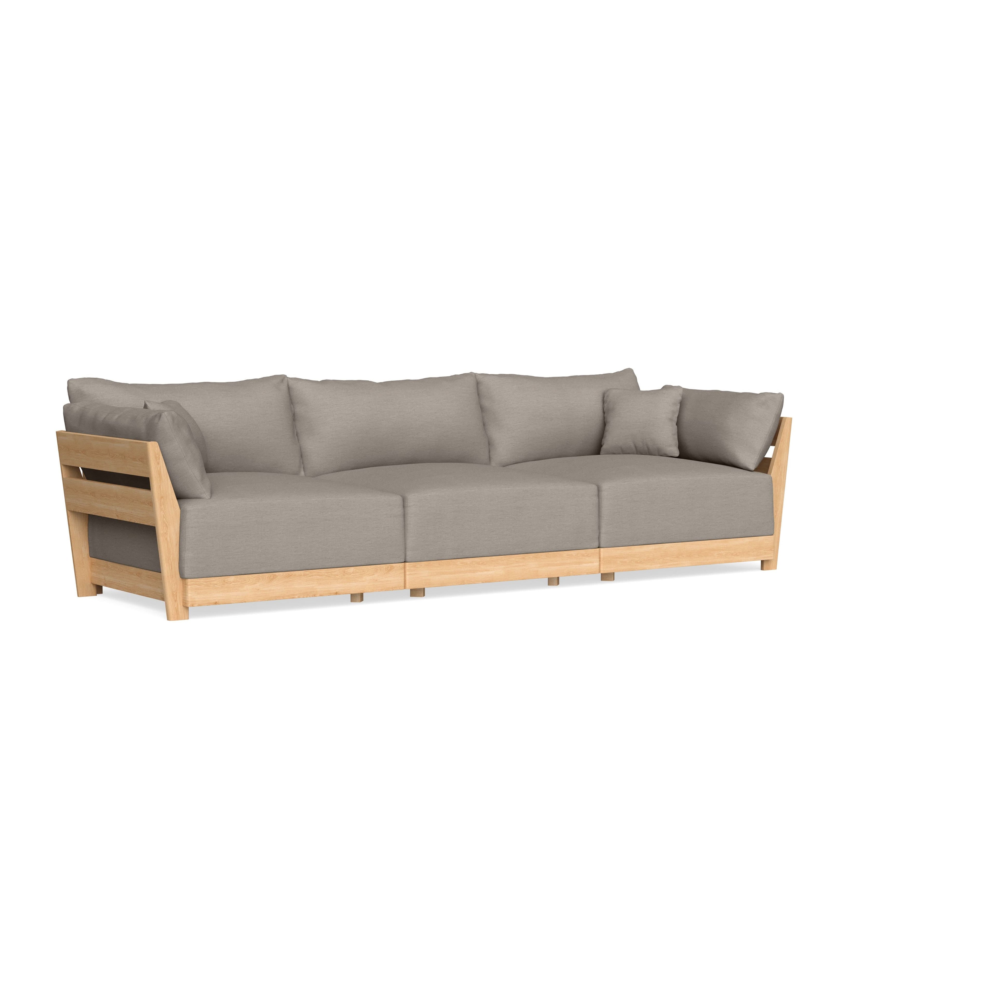 Slipcover Only - Modular Bondi 3-Seater Sofa in Cinder Gray