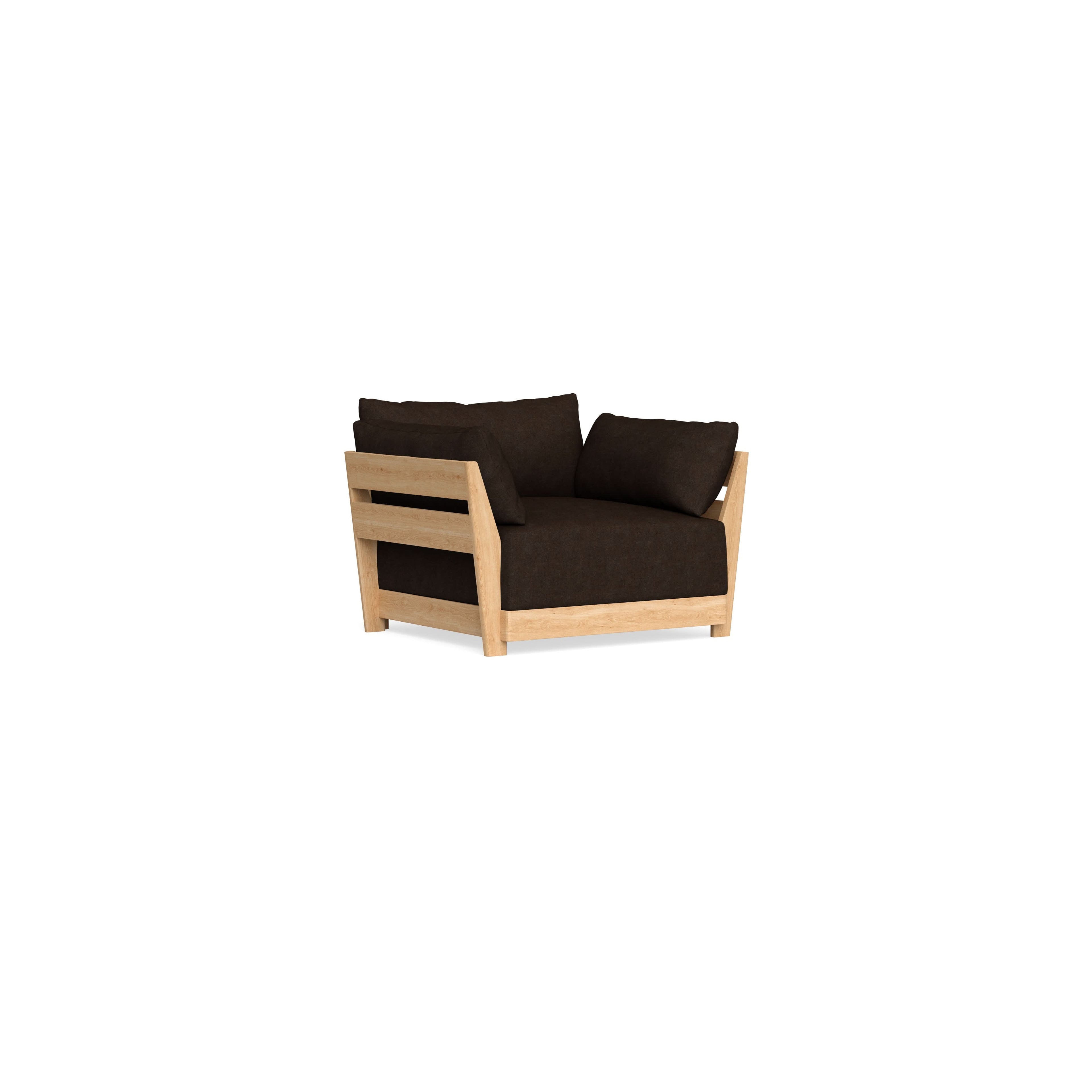 Slipcover Only - Modular Bondi Armchair in Espresso
