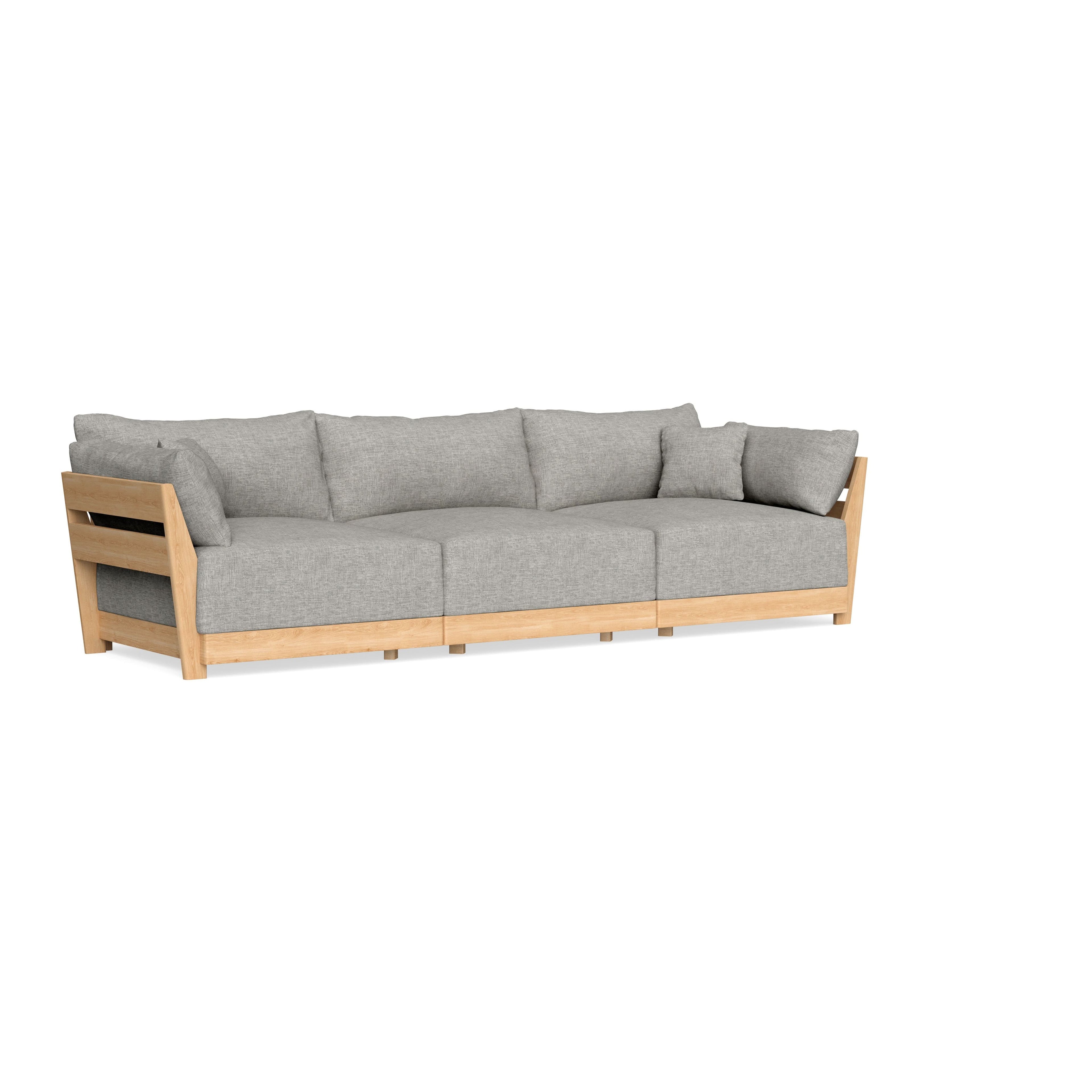 Slipcover Only - Modular Bondi 3-Seater Sofa in Fog