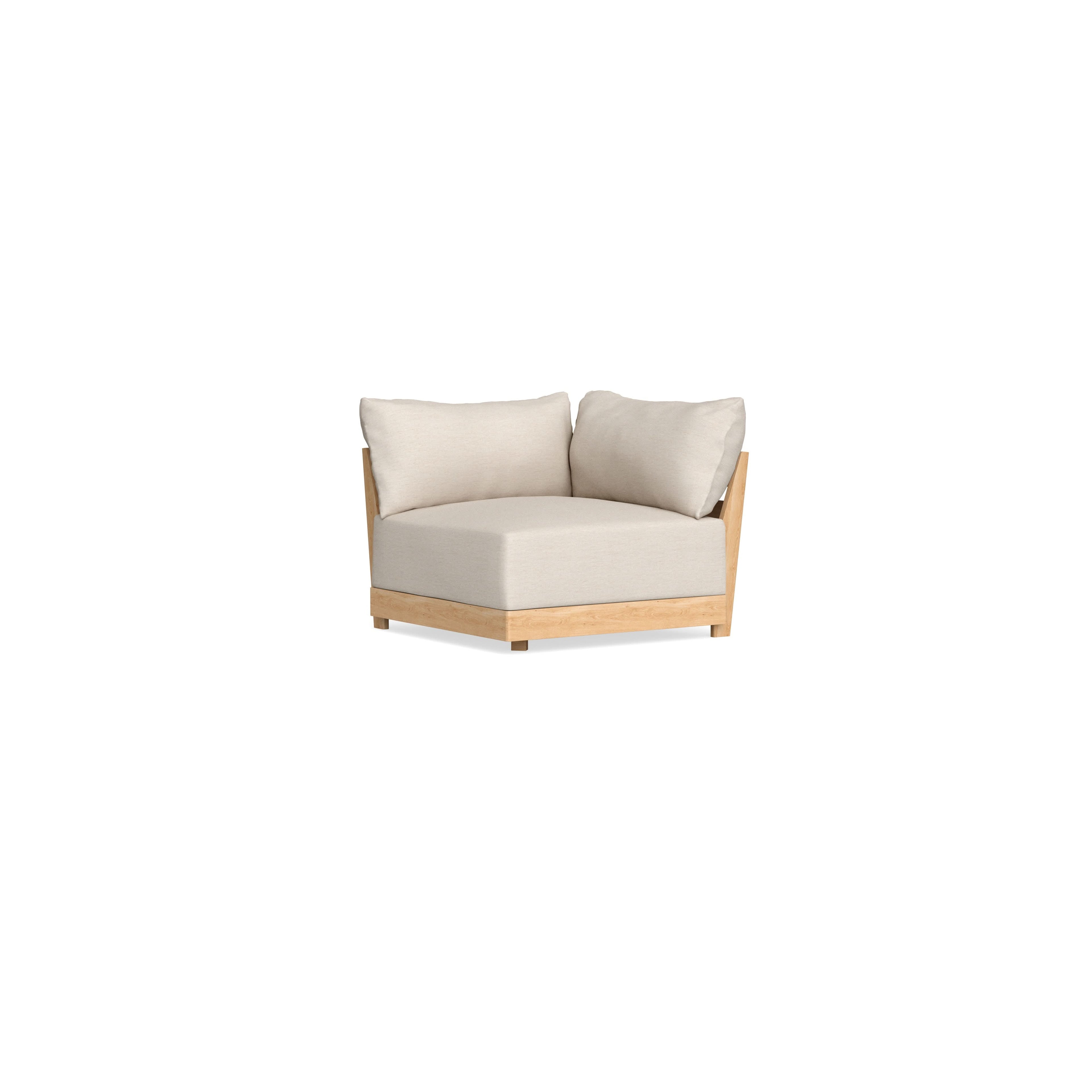 Slipcover Only - Modular Bondi Corner Chair in Seashell