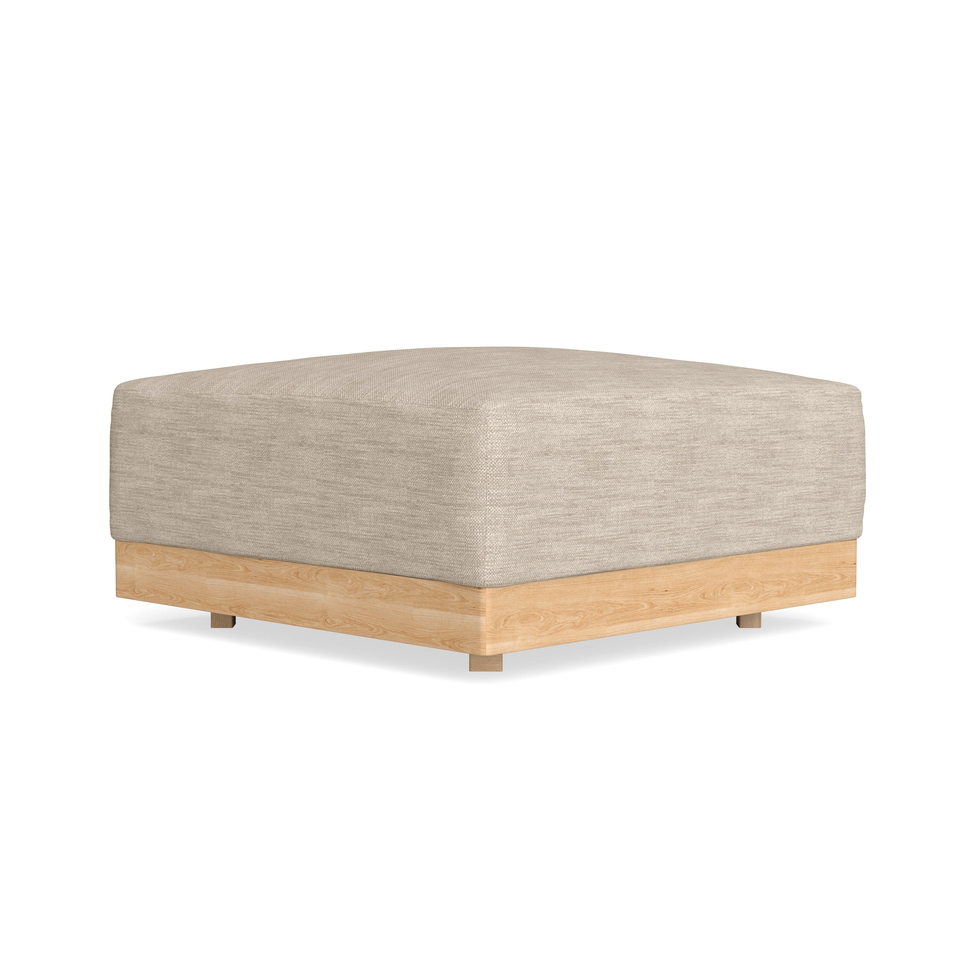 Slipcover Only - Modular Bondi Ottoman in Wheat