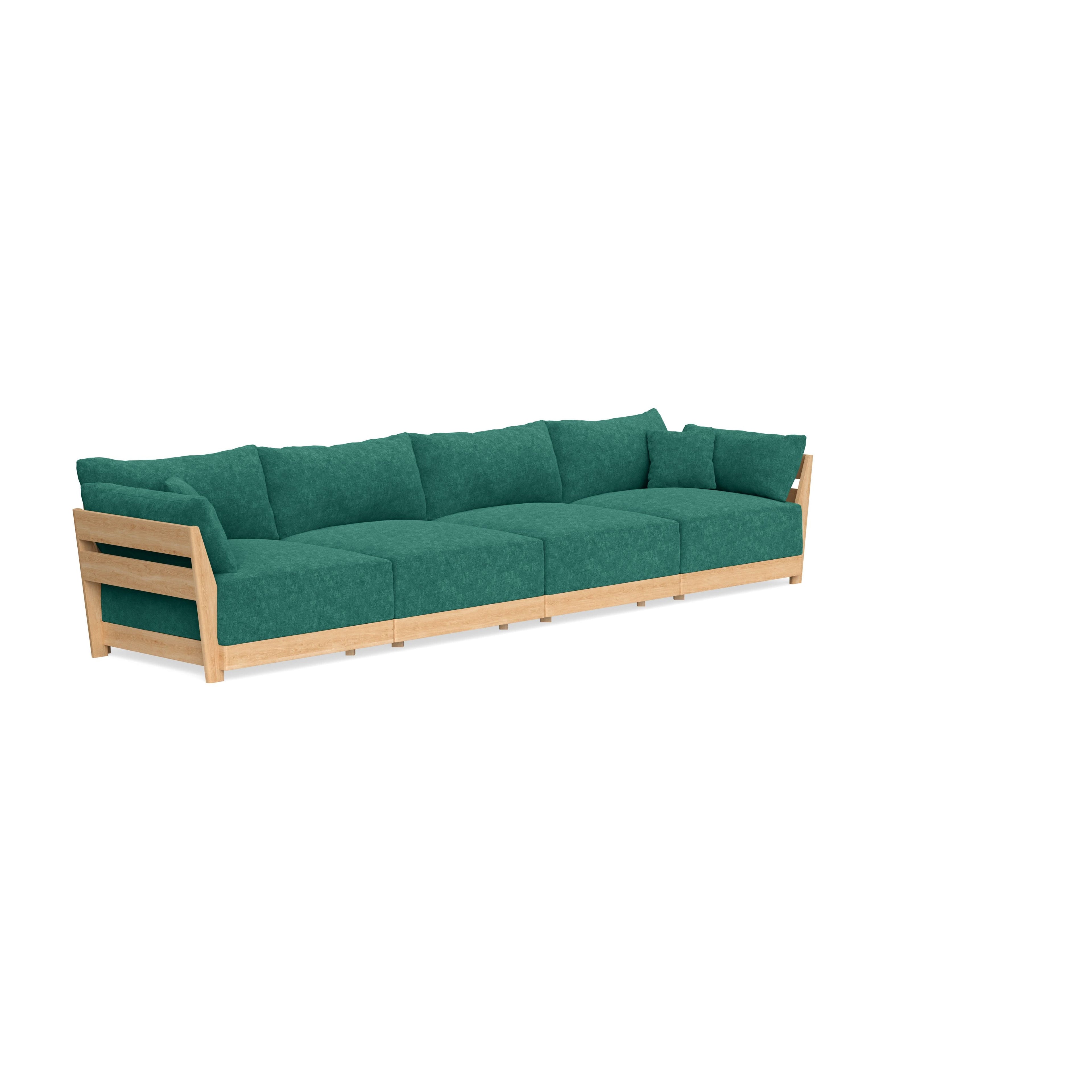 Slipcover Only - Modular Bondi 4-Seater Sofa in Jade Green