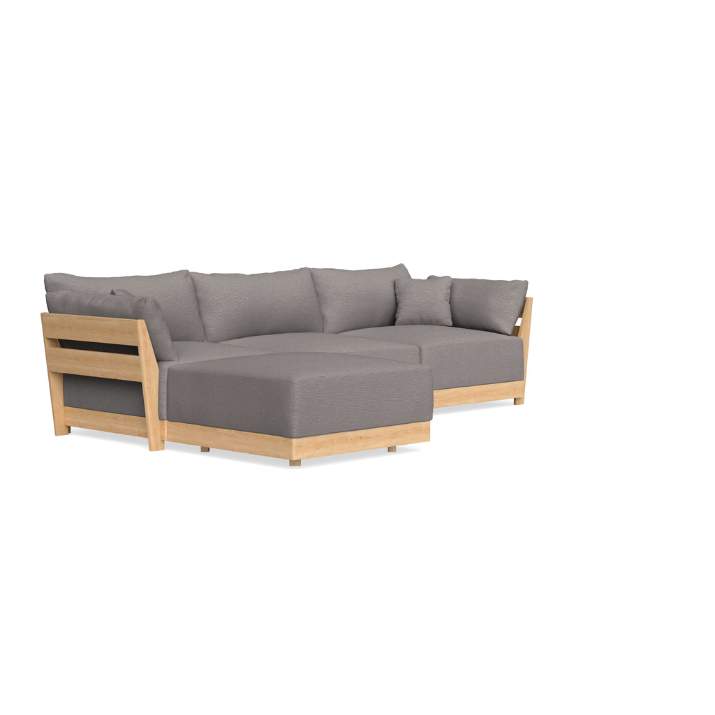 Slipcover Only - Modular Bondi 3-Seater Sectional in Cement