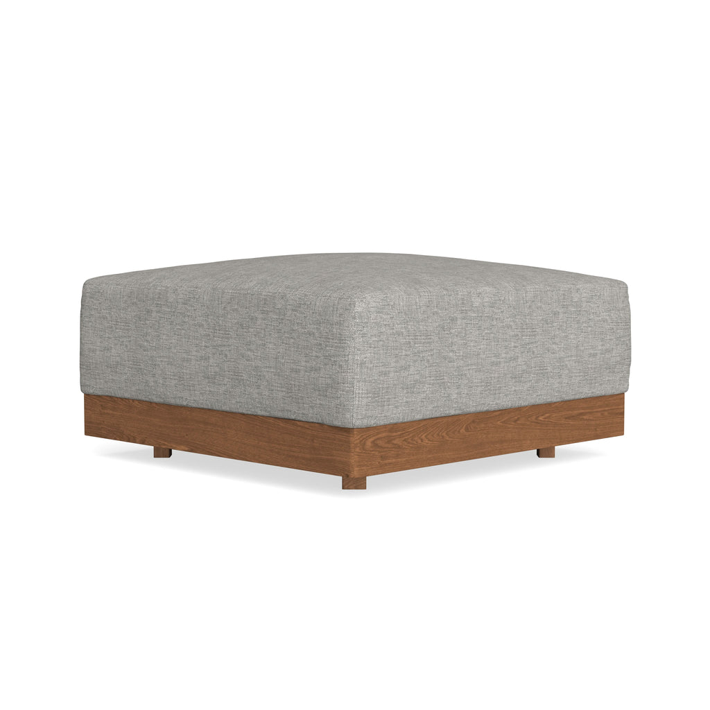 Modular Bondi Espresso Ottoman in Fog | Classic Blend