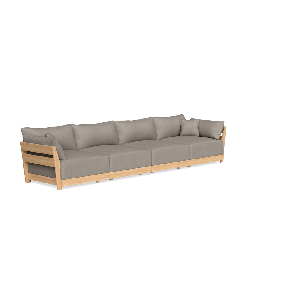 Slipcover Only - Modular Bondi 4-Seater Sofa in Cinder Gray