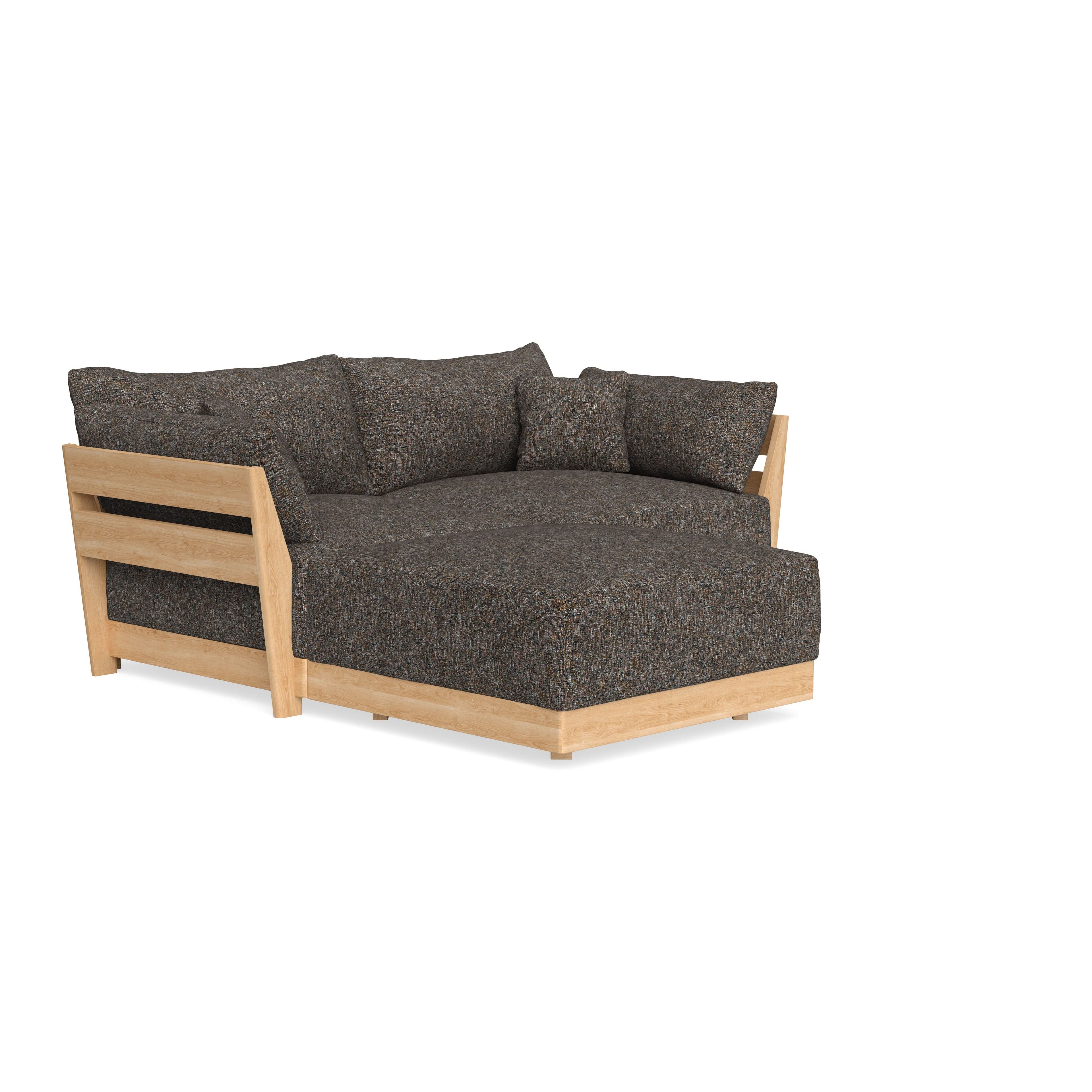Slipcover Only - Modular Bondi 2-Seater Sectional in Eclipse