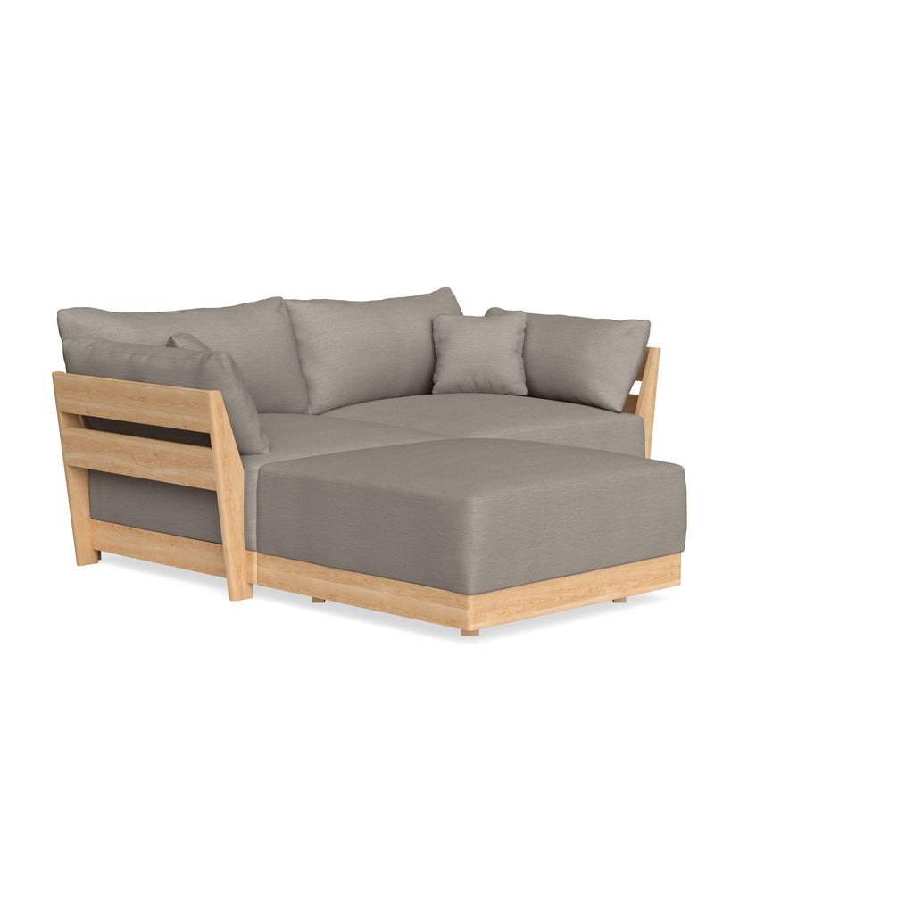 Slipcover Only - Modular Bondi 2-Seater Sectional in Cinder Gray