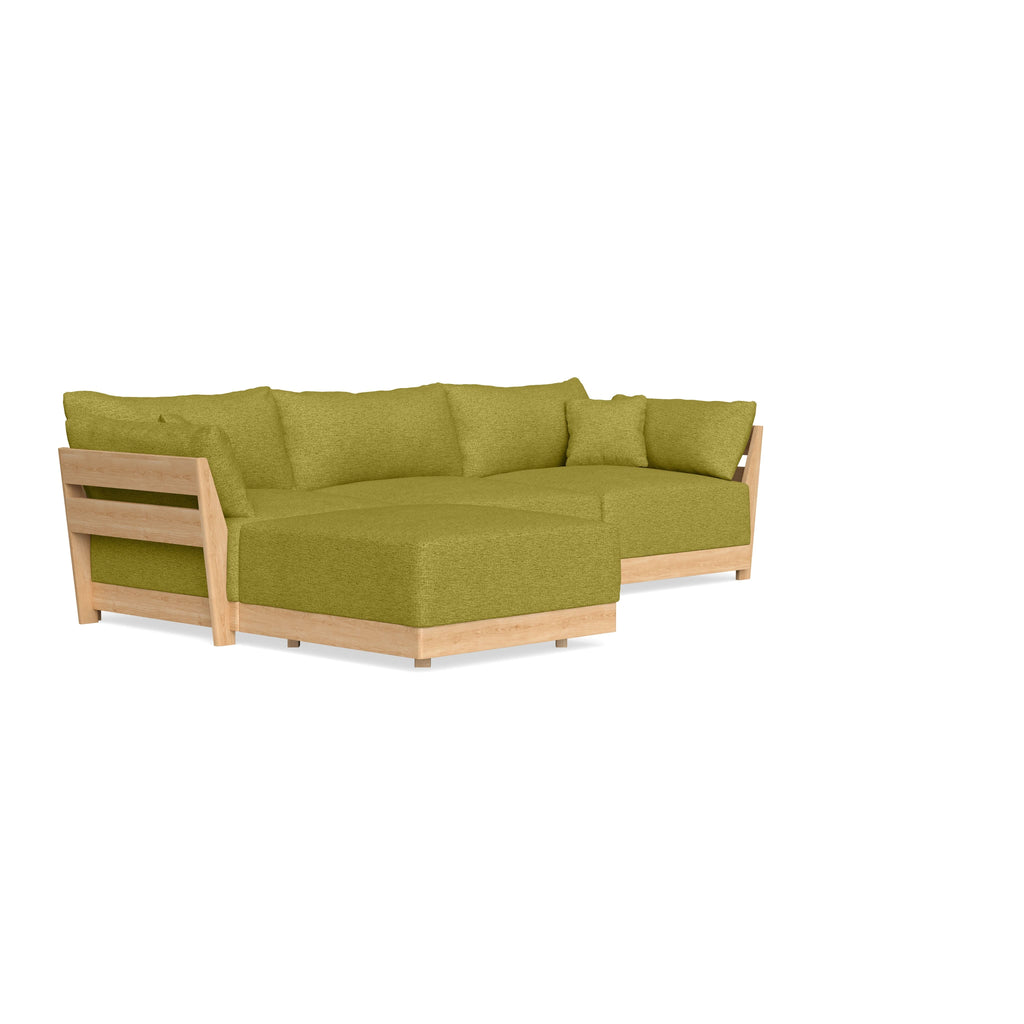 Slipcover Only - Modular Bondi 3-Seater Sectional in Avocado